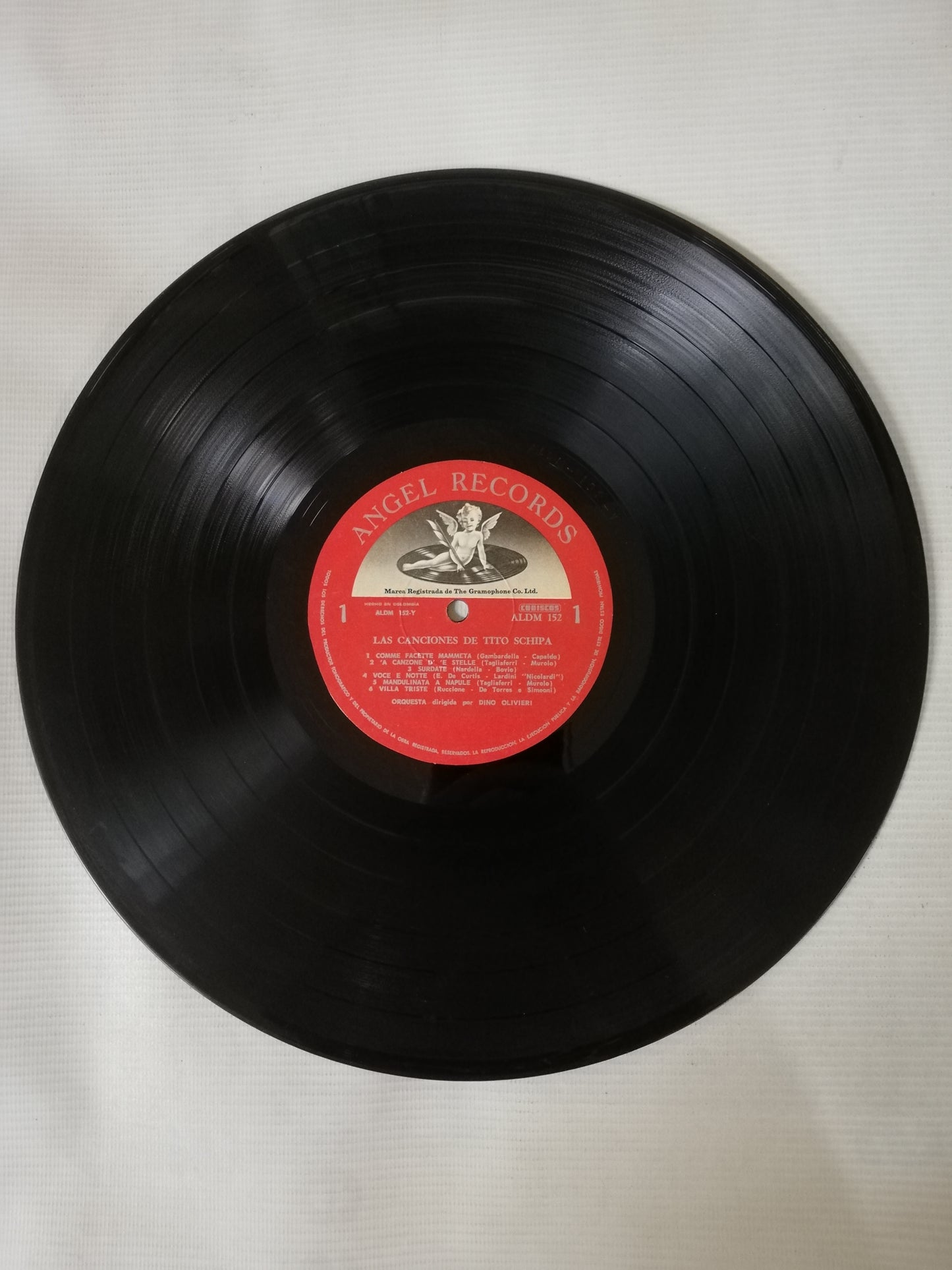 LP TITO SCHIPA - LAS CANCIONES DE TITO SCHIPA