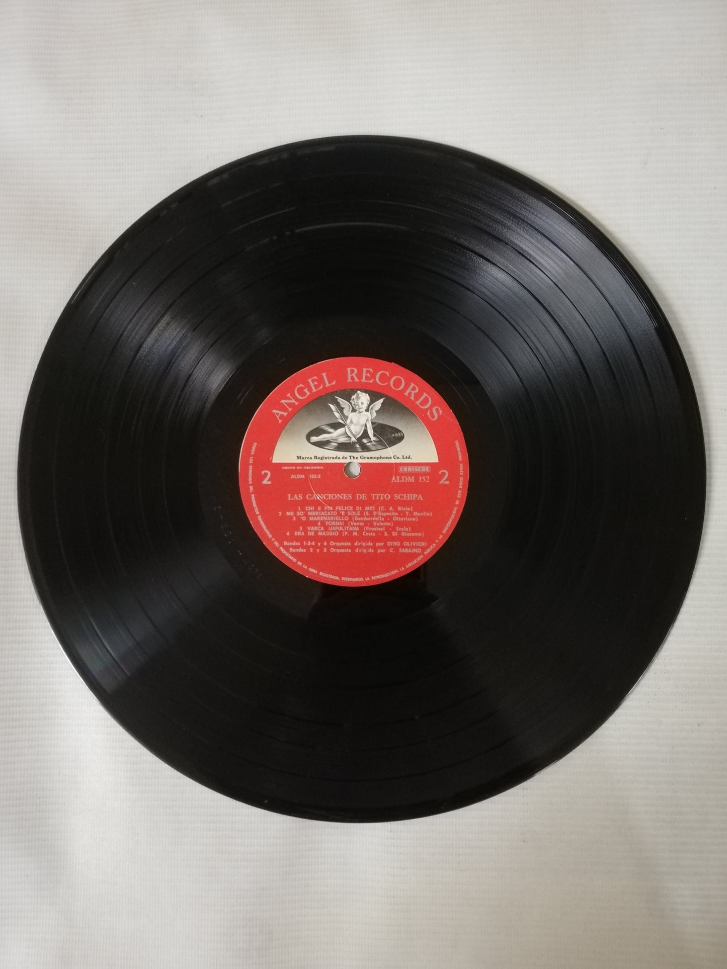 LP TITO SCHIPA - LAS CANCIONES DE TITO SCHIPA