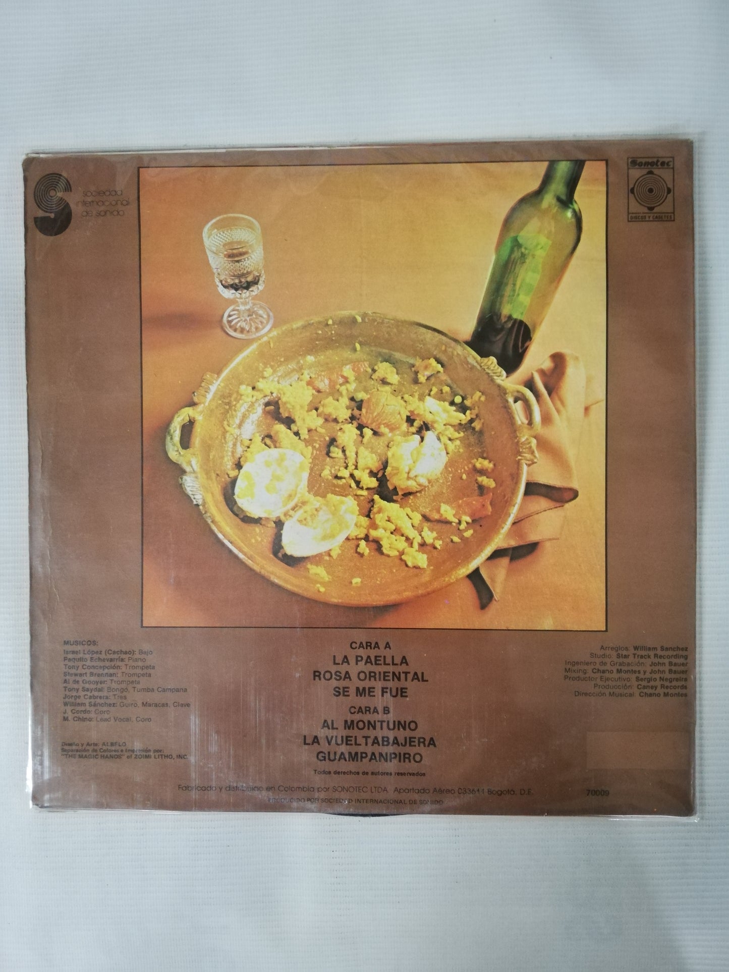 LP CONJUNTO YUMURI - LA PAELLA