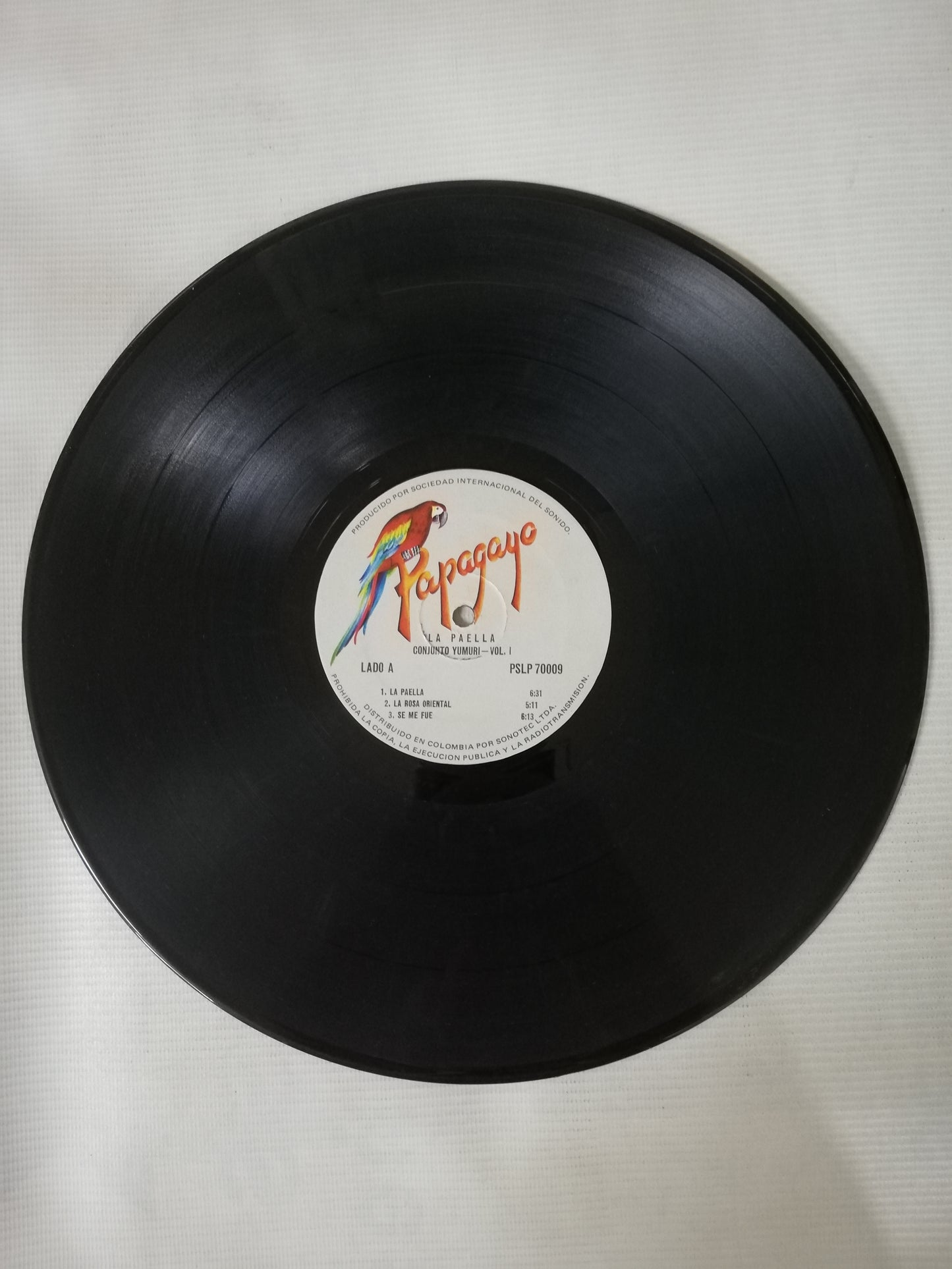 LP CONJUNTO YUMURI - LA PAELLA