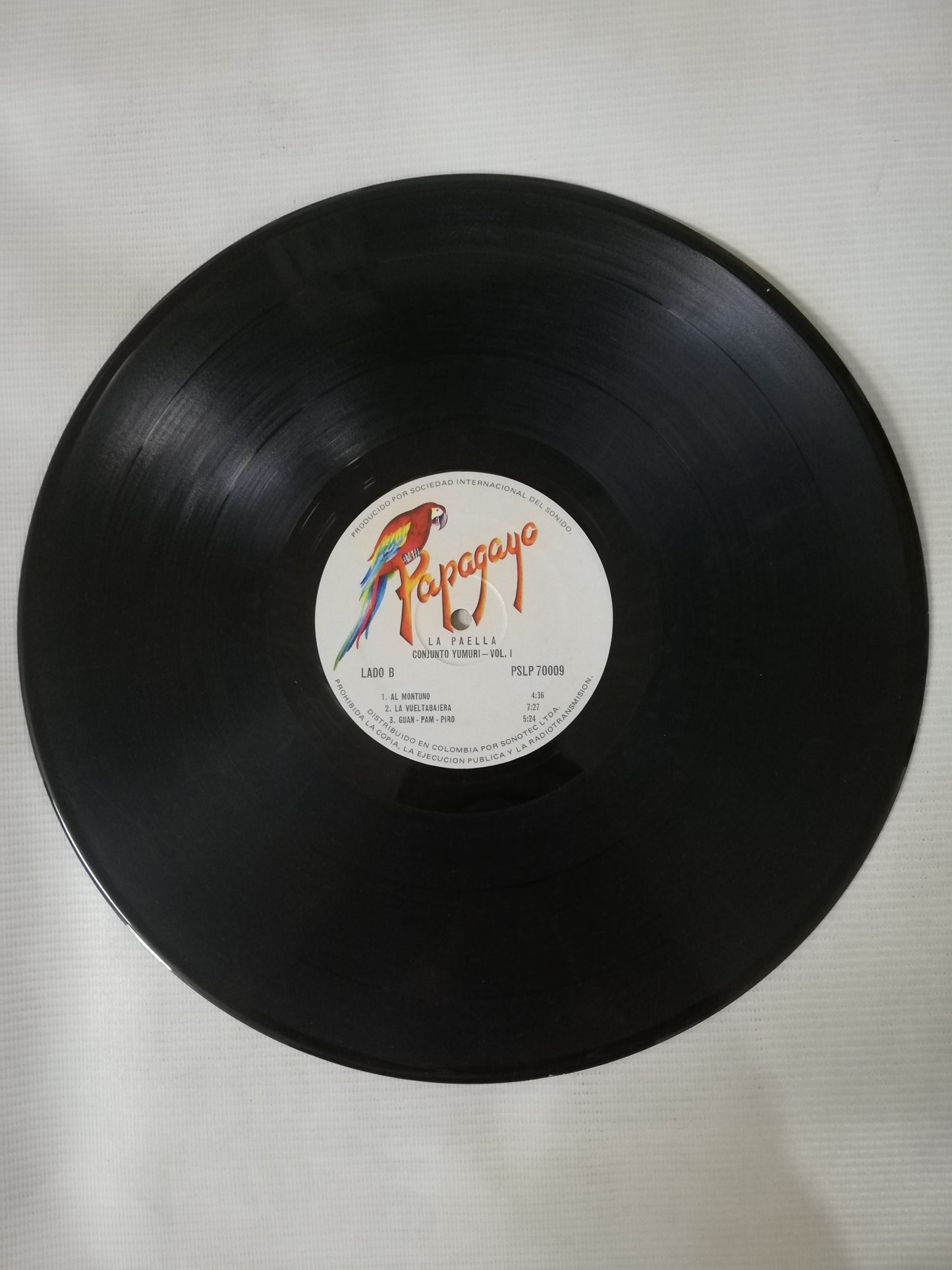 LP CONJUNTO YUMURI - LA PAELLA