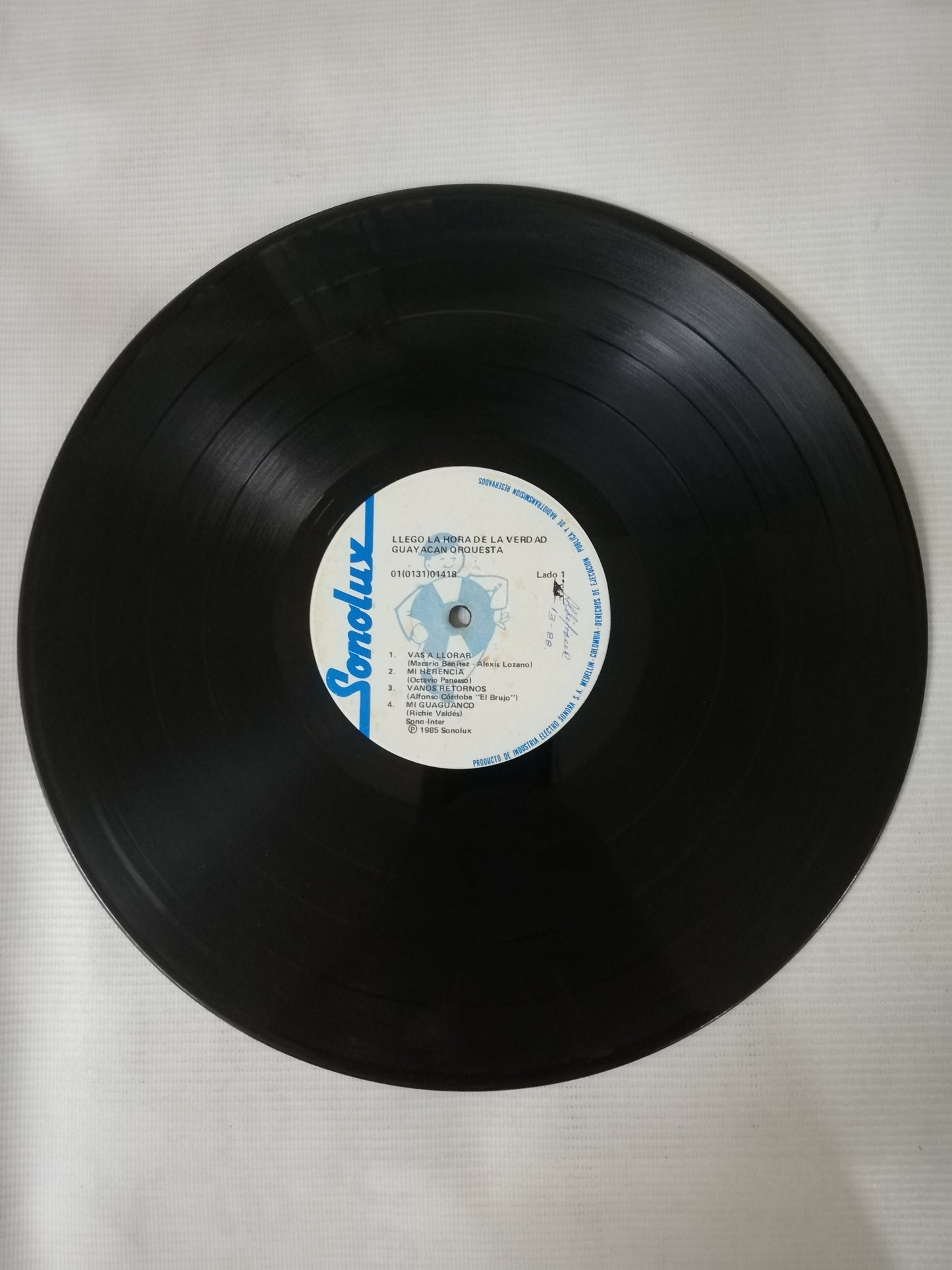 LP GUAYACÁN ORQUESTA - LLEGO LA HORA DE LA VERDAD