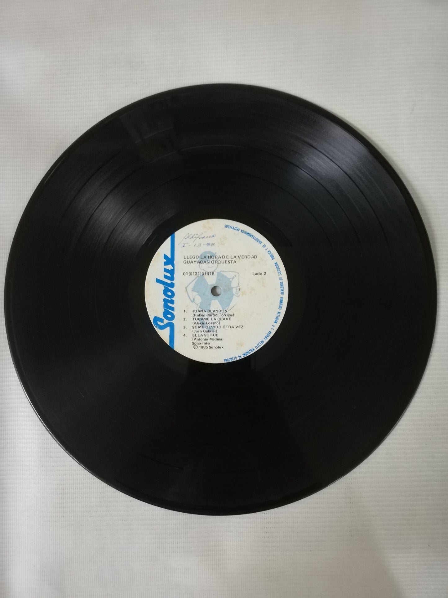 LP GUAYACÁN ORQUESTA - LLEGO LA HORA DE LA VERDAD