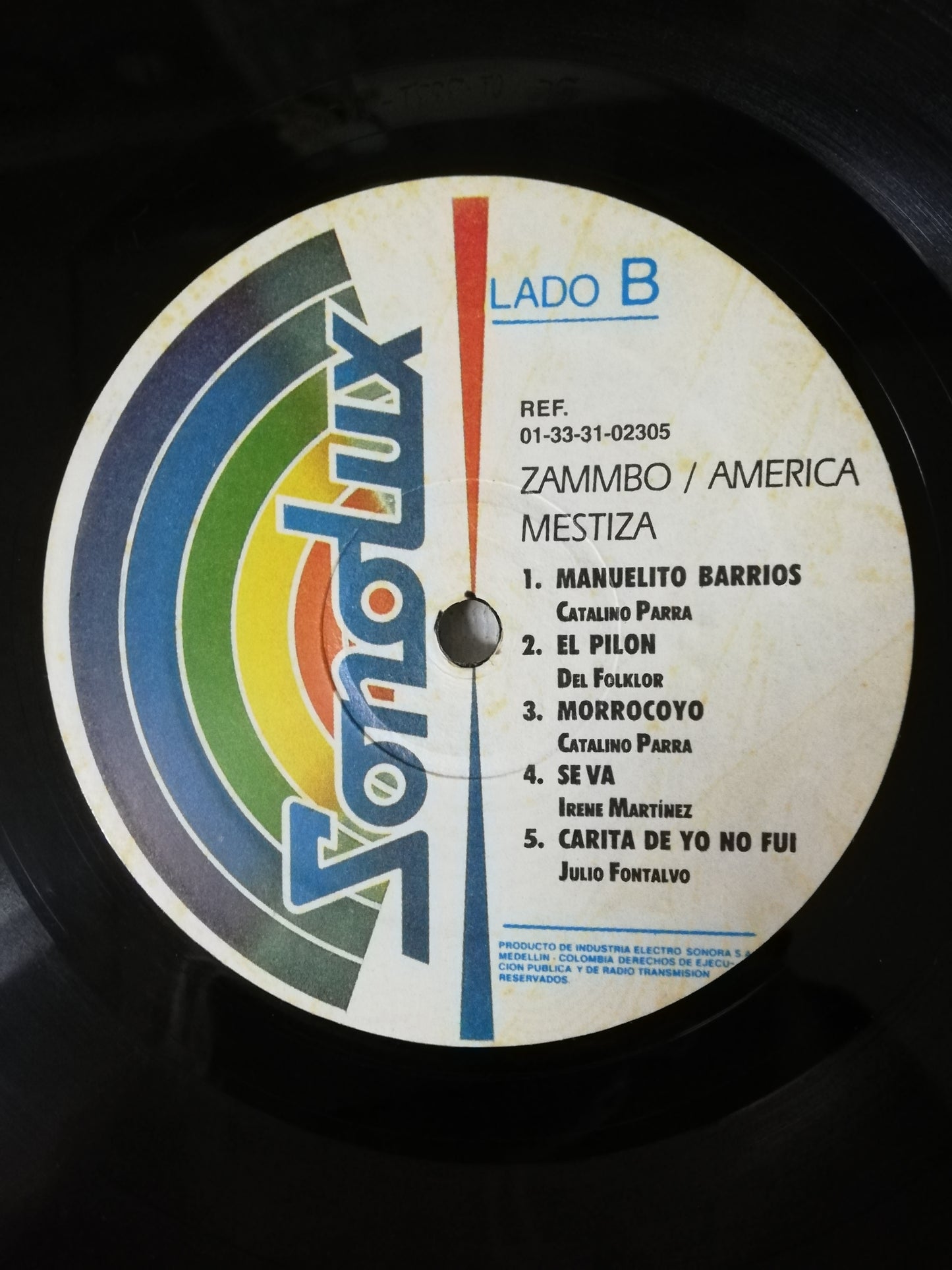 LP ZAMBO - AMÉRICA MESTIZA