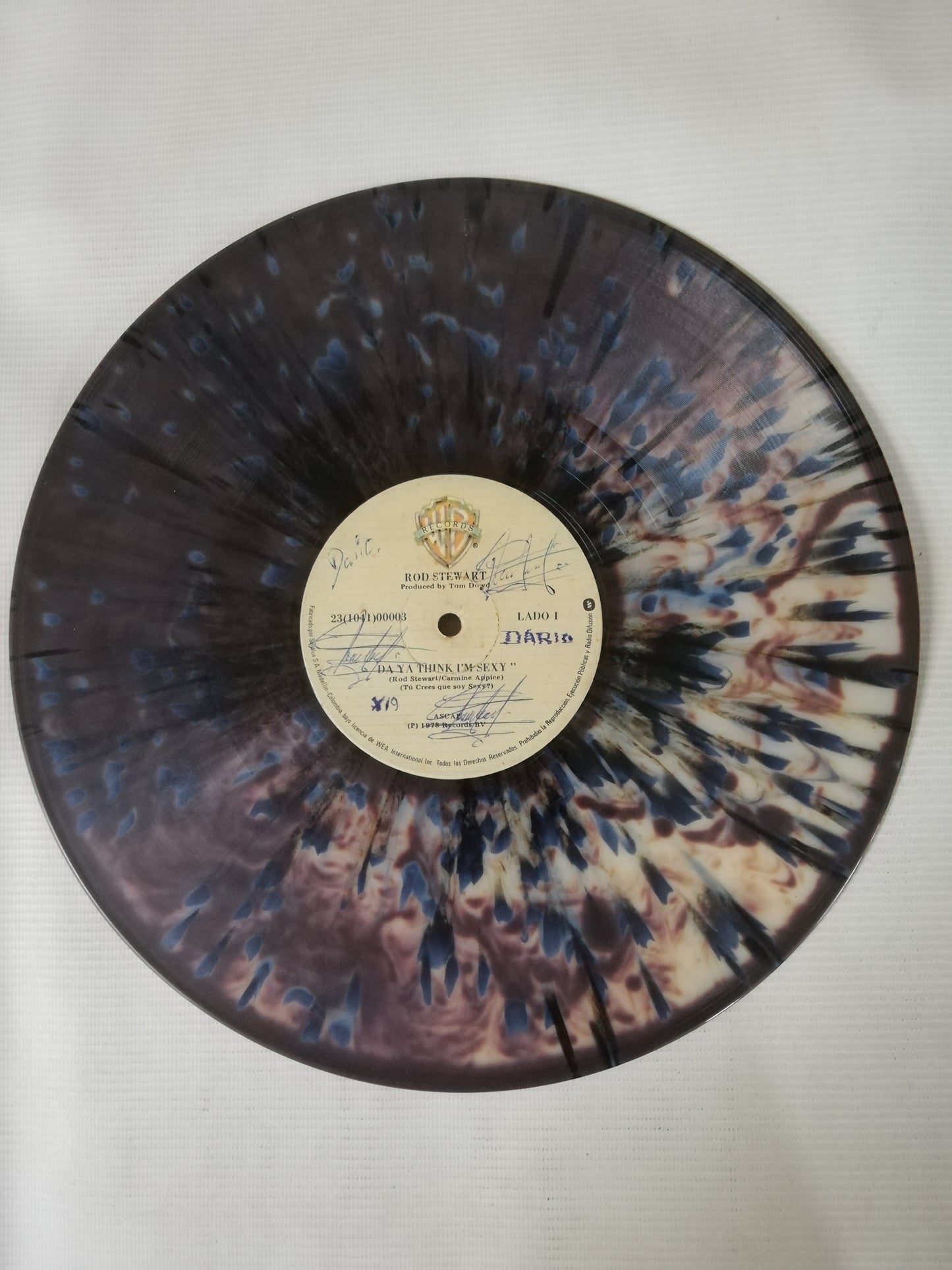 LP ROD STEWART - DA YA THINK I´M SEXY / SCARRED AND SCARED