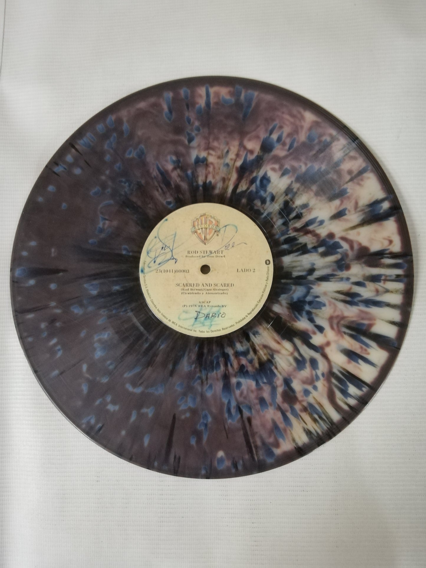 LP ROD STEWART - DA YA THINK I´M SEXY / SCARRED AND SCARED