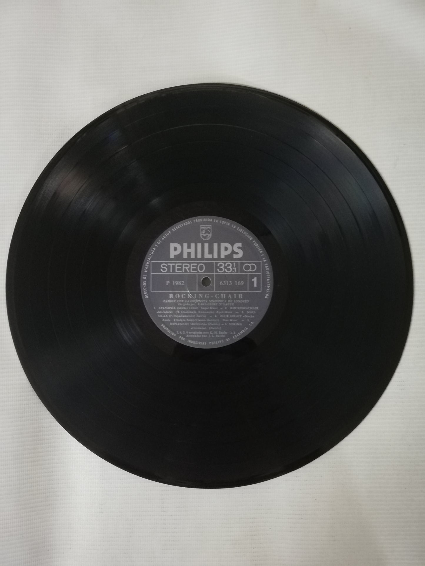 LP ZAMFIR AND LONDON SYMPHONY ORCHESTRA - ROCKING CHAIR