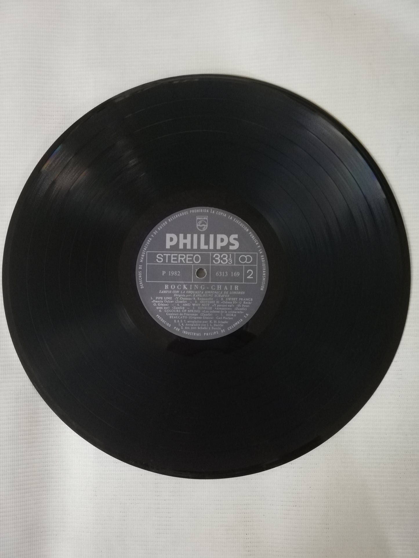 LP ZAMFIR AND LONDON SYMPHONY ORCHESTRA - ROCKING CHAIR