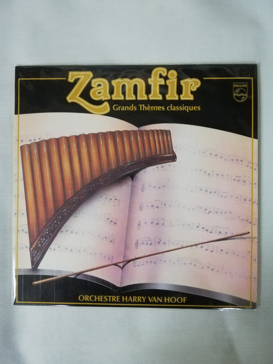 LP ZAMFIR - GRANDS THÉMES CLASSIQUES - ORCHESTRE HARRY VAN HOOF