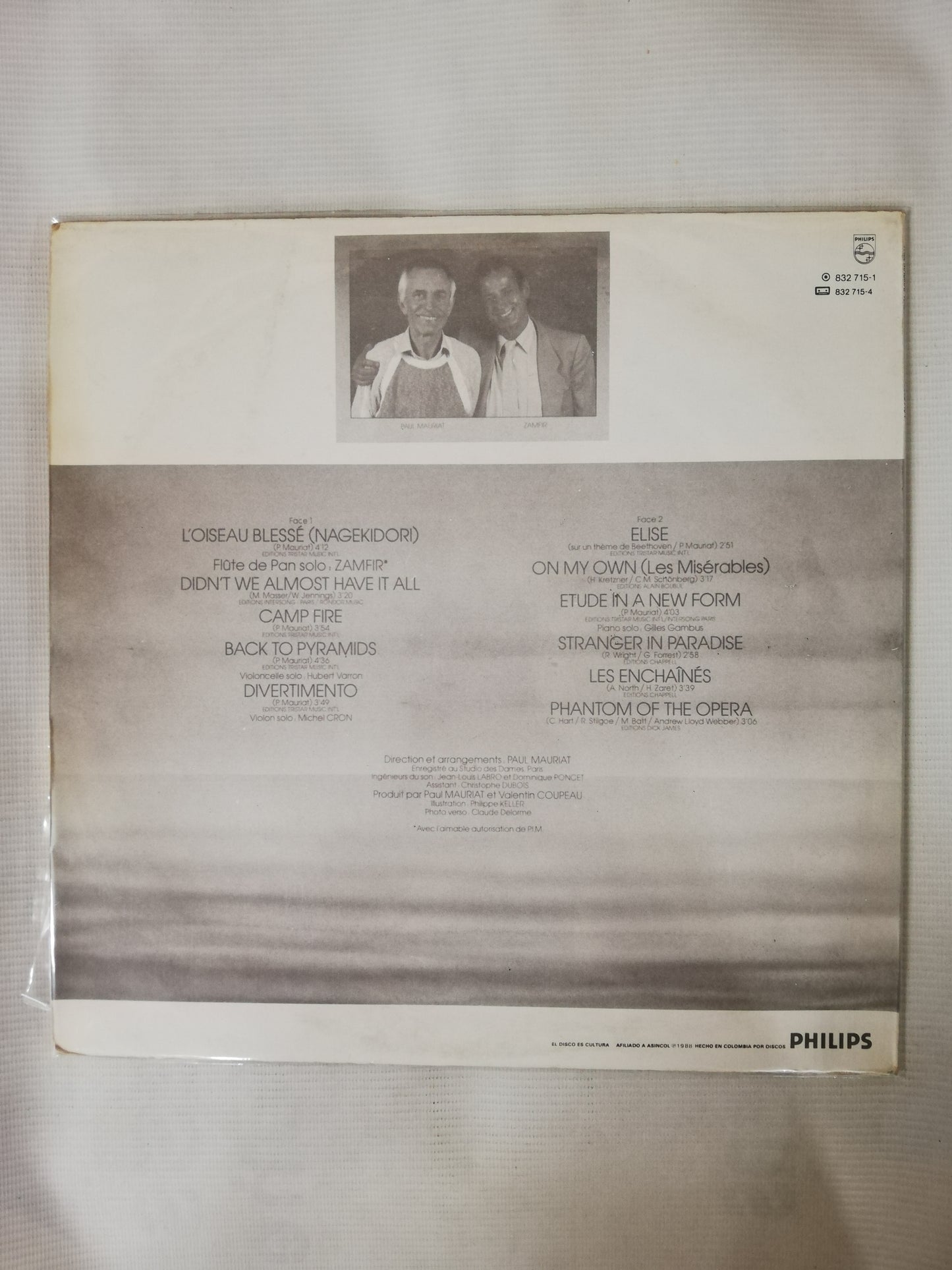 LP PAUL MAURIAT - NAGEKIDORI