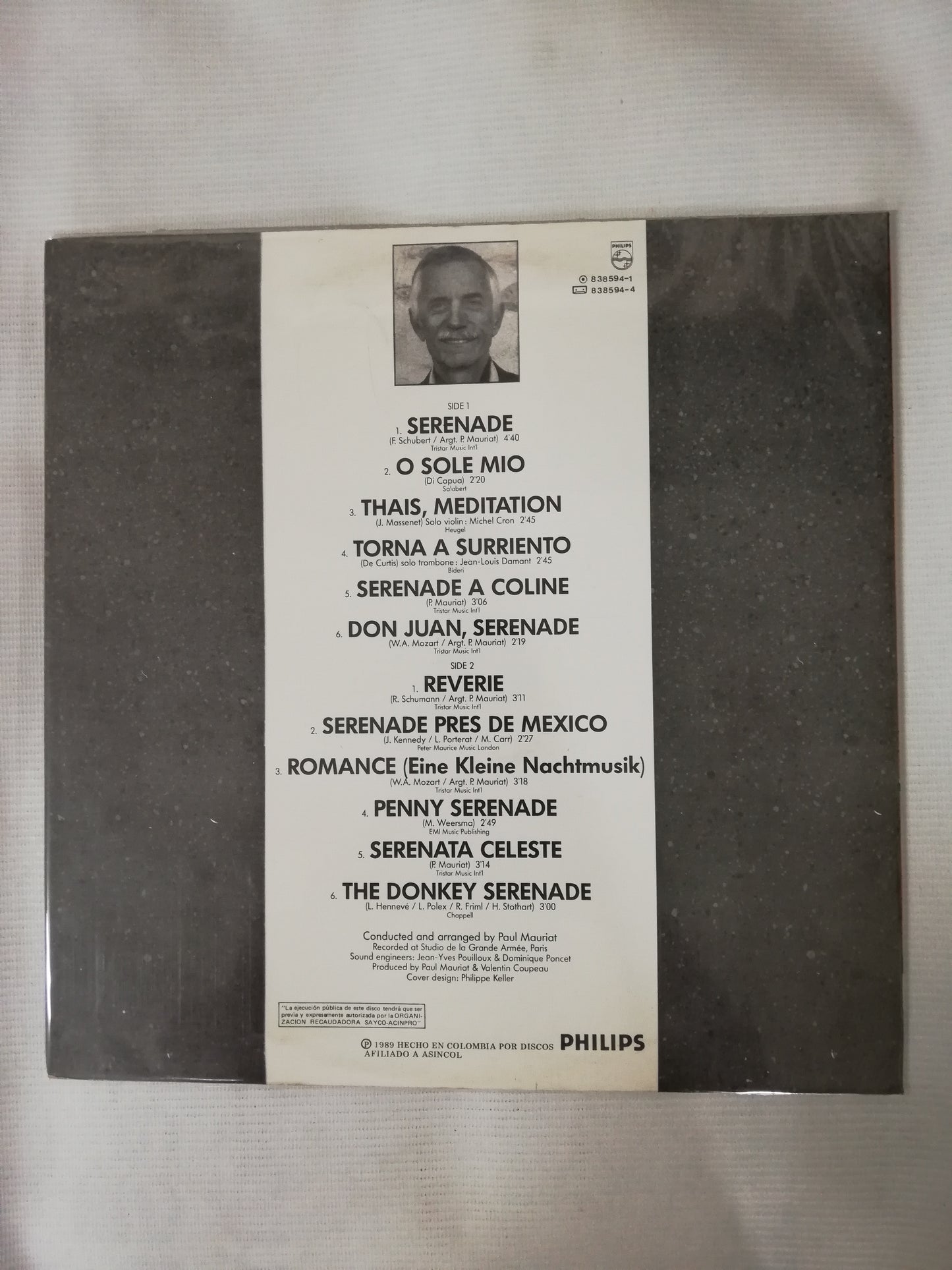 LP PAUL MAURIAT - SÉRÉNADE
