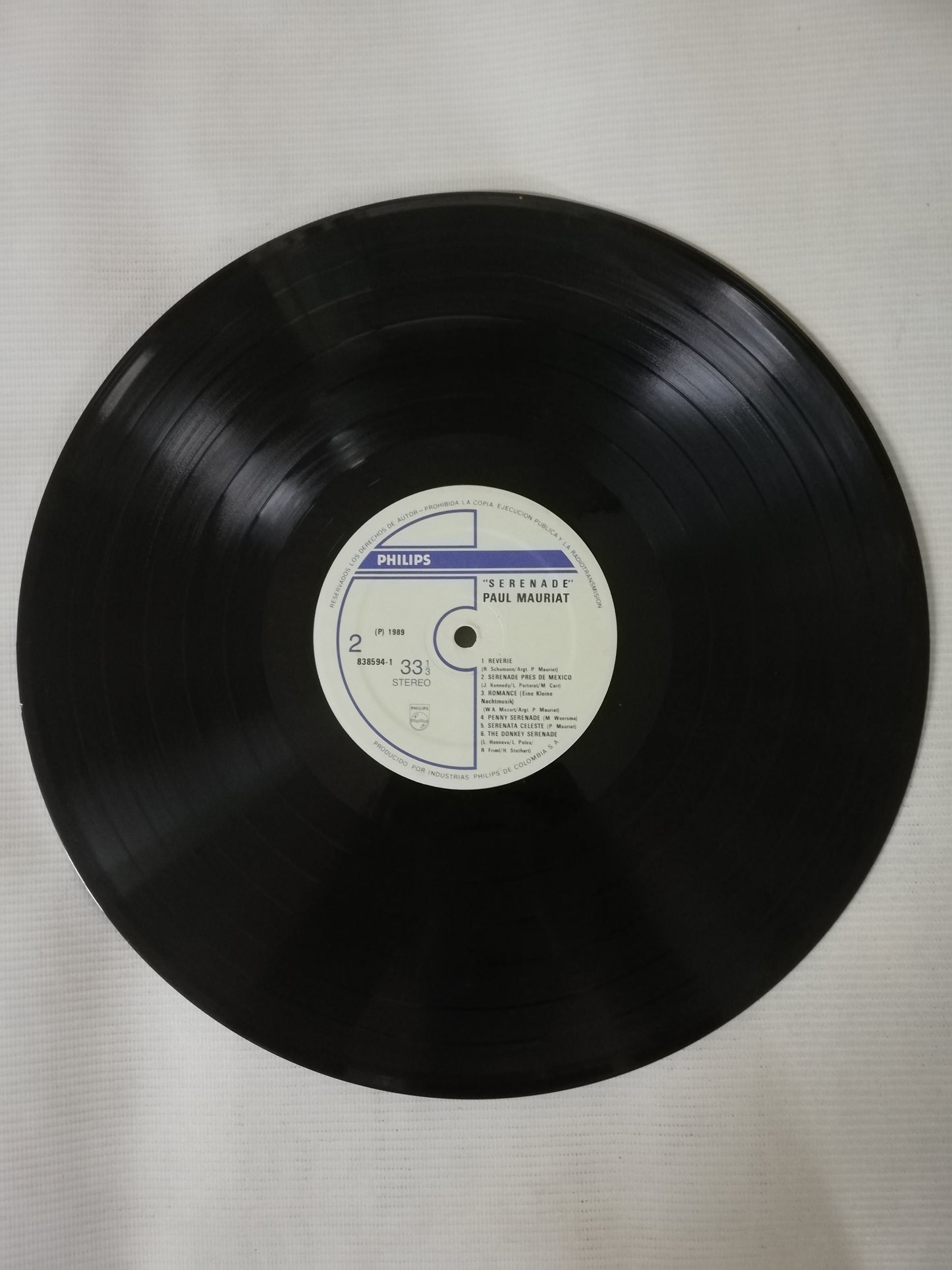 LP PAUL MAURIAT - SÉRÉNADE