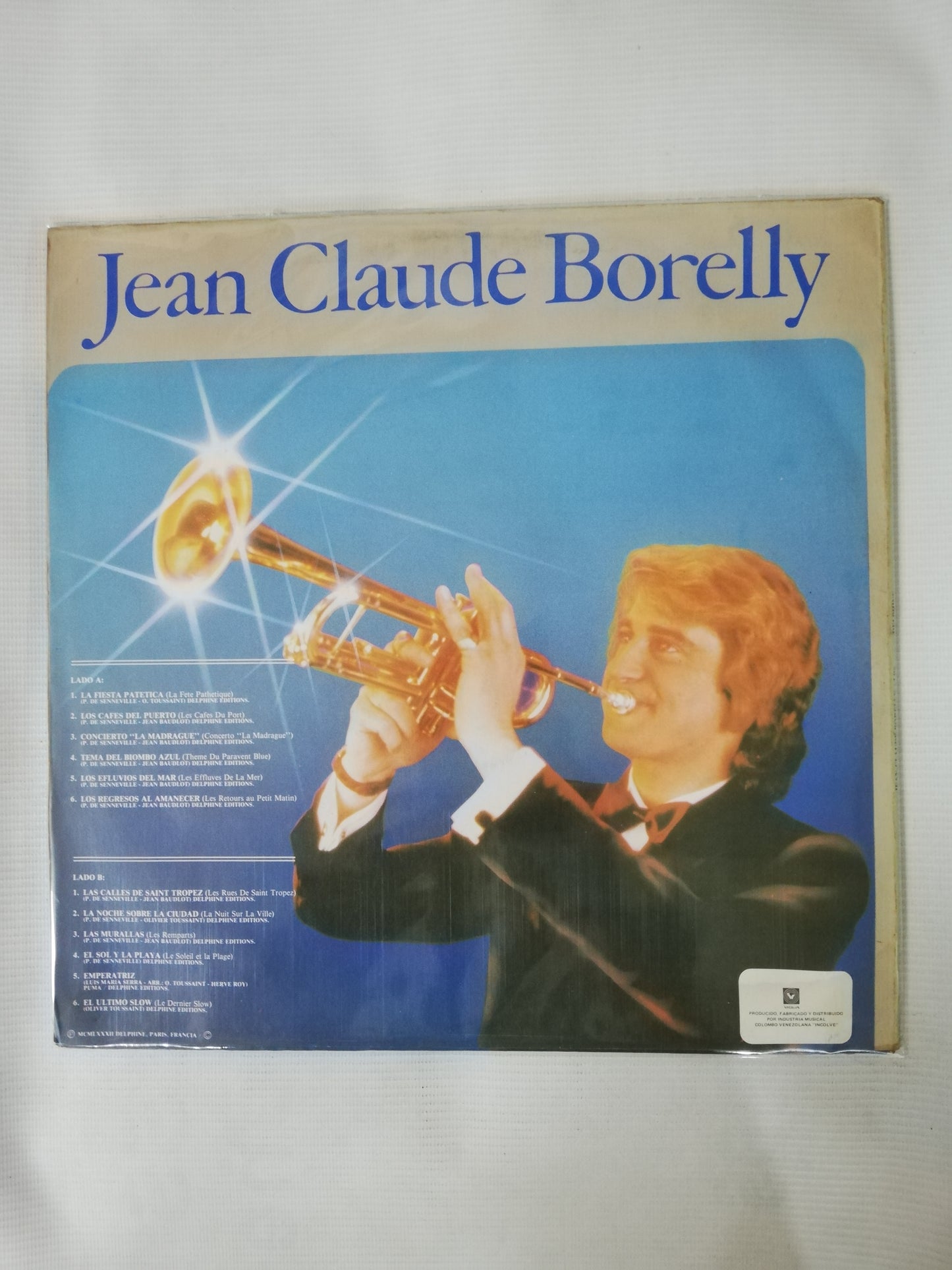 LP JEAN-CLAUDE BORELLY - JEAN-CLAUDE BORELLY