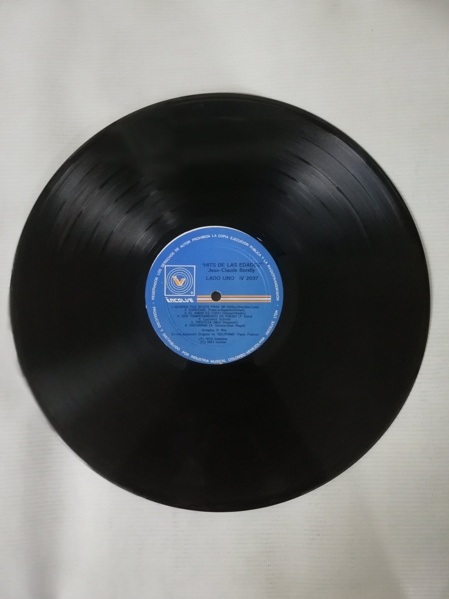 LP JEAN-CLAUDE BORELLY - HITS DE L´ÉTÉ