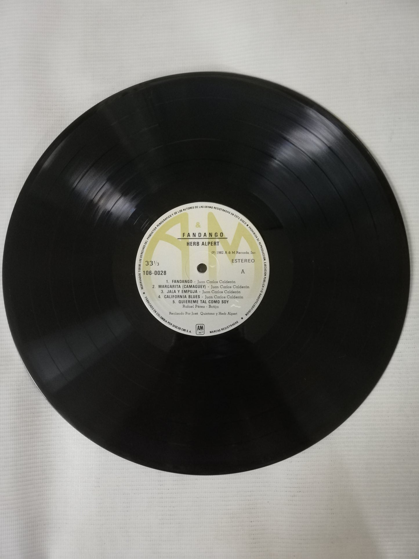 LP HERB ALPERT - FANDANGO