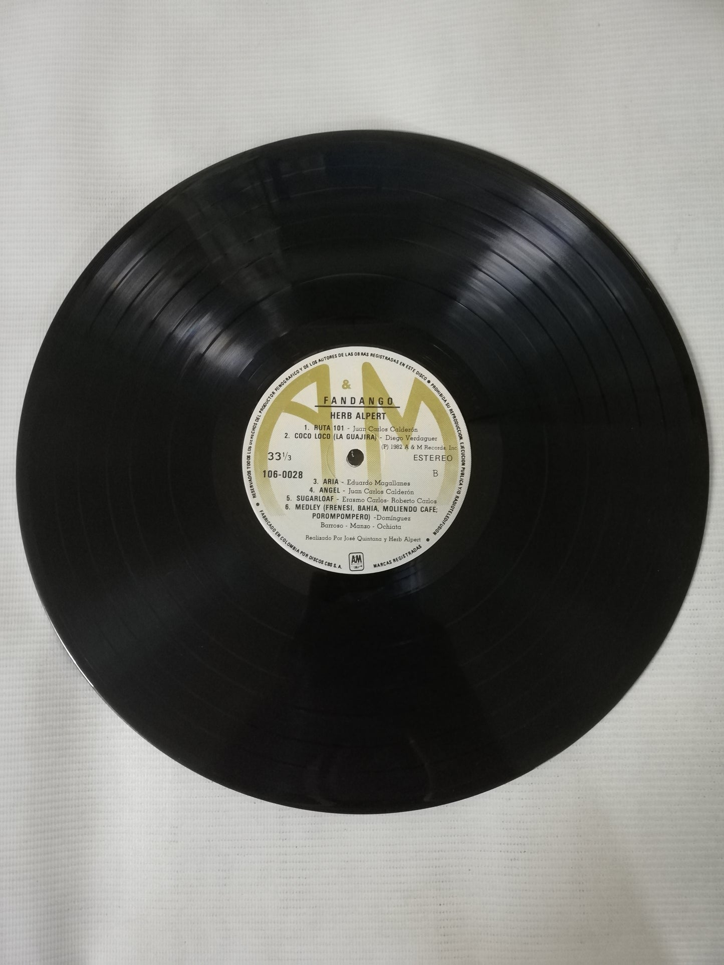 LP HERB ALPERT - FANDANGO