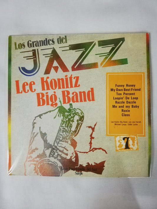 LP LEE KONITZ BIG BAND - LOS GRANDES DEL JAZZ VOL. 7