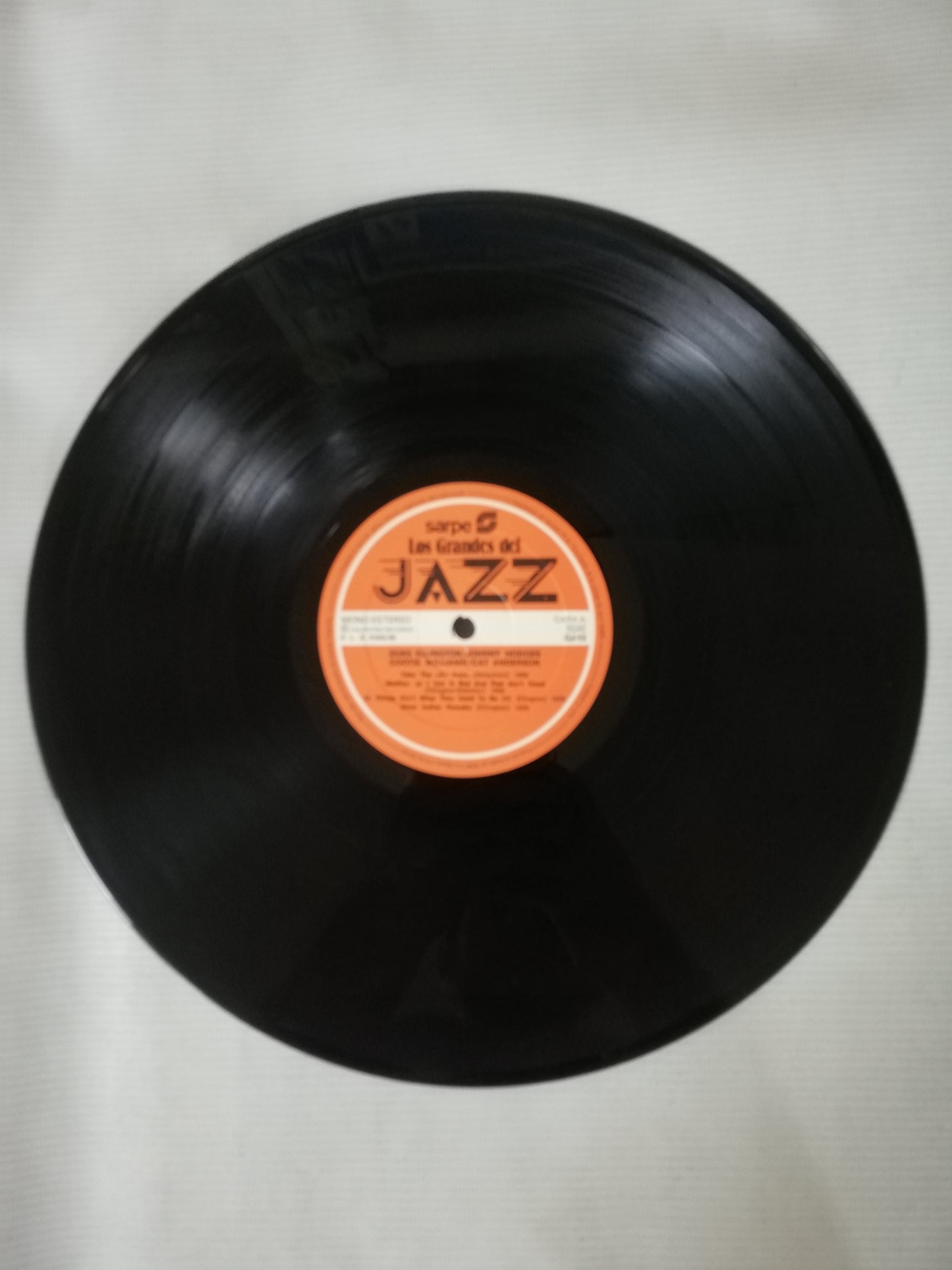 LP DUKE ELLINGTON / JOHNNY HODGES / COOTIE WILLIAMS / CAT ANDERSON - LOS GRANDES DEL JAZZ VOL. 12