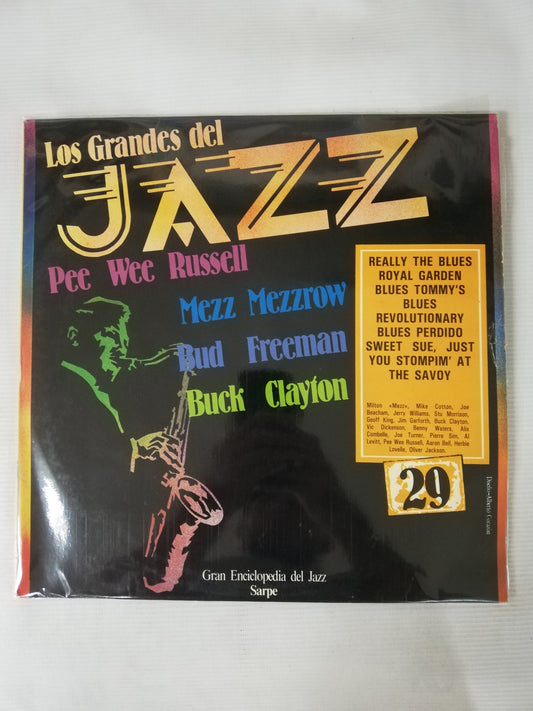 LP PEE WEE RUSSELL / MEZZ MEZZROW / BUD FREEMAN / BUCK CLAYTON - LOS GRANDES DEL JAZZ VOL. 29