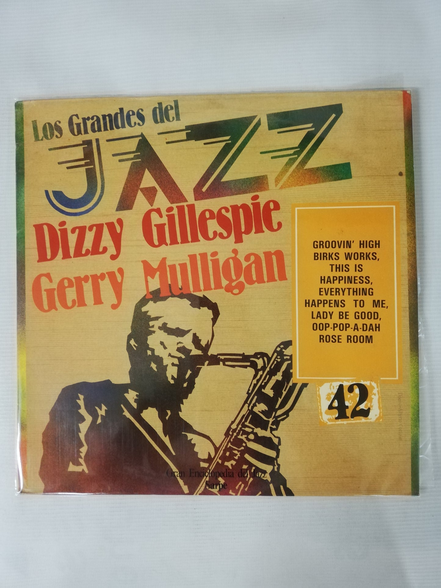 LP DIZZY GILLESPIE / GERRY MULLIGAN - LOS GRANDES DEL JAZZ VOL. 42