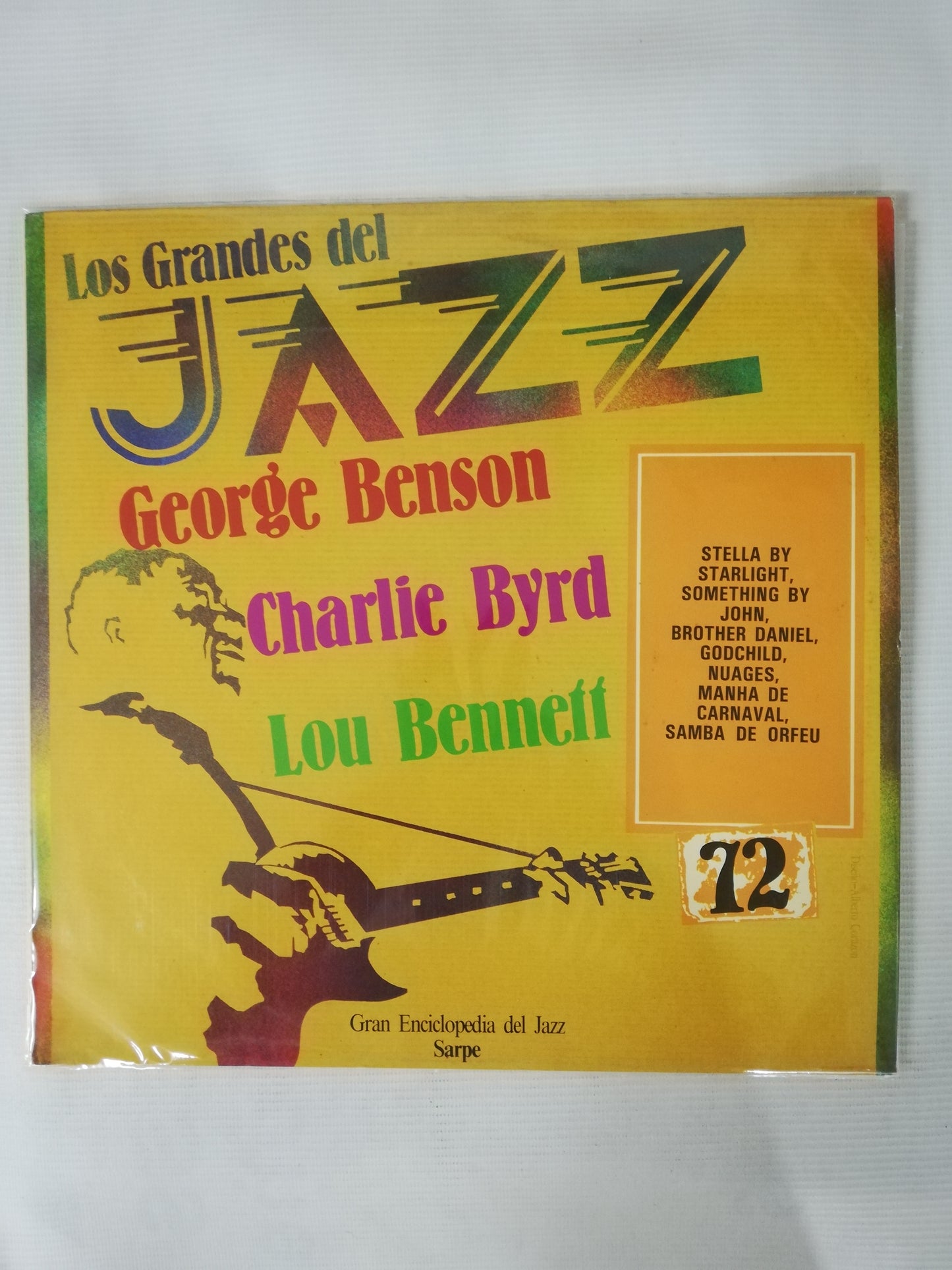 LP GEORGE BENSON / CHARLIE BYRD / LOU BENNETT - LOS GRANDES DEL JAZZ VOL. 72