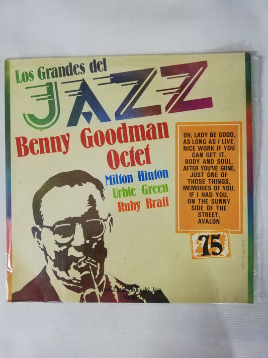 LP BENNY GOODMAN OCTET / MILTON HINTON / URBIE GREEN / RUBY BRAFF - LOS GRANDES DEL JAZZ VOL. 75
