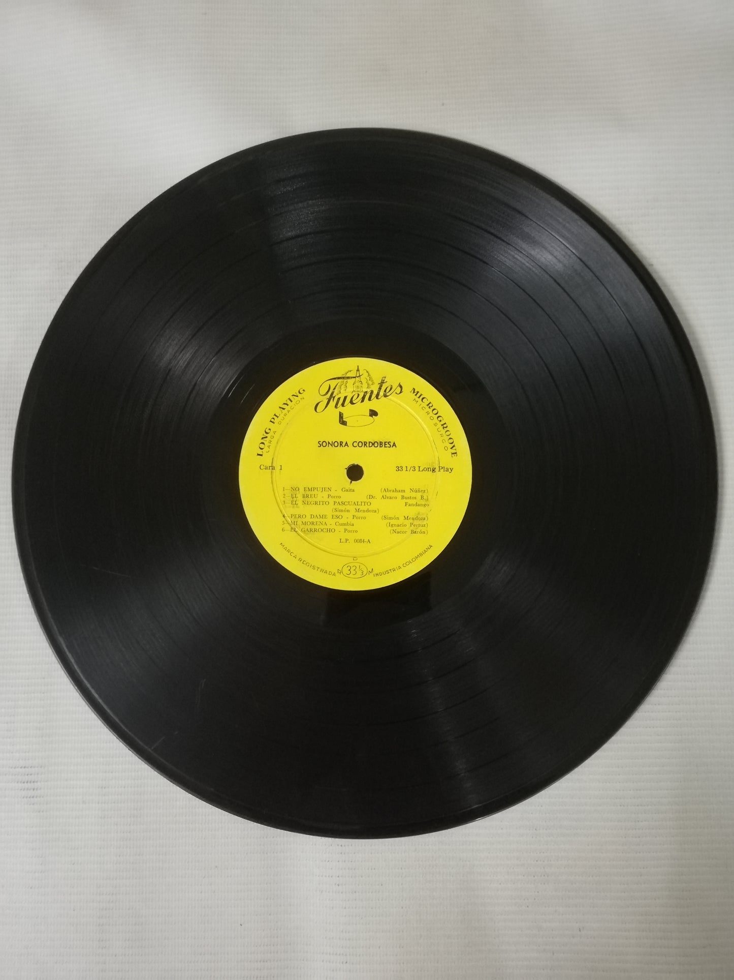 LP LA SONORA CORDOBESA - LA SONORA CORDOBESA