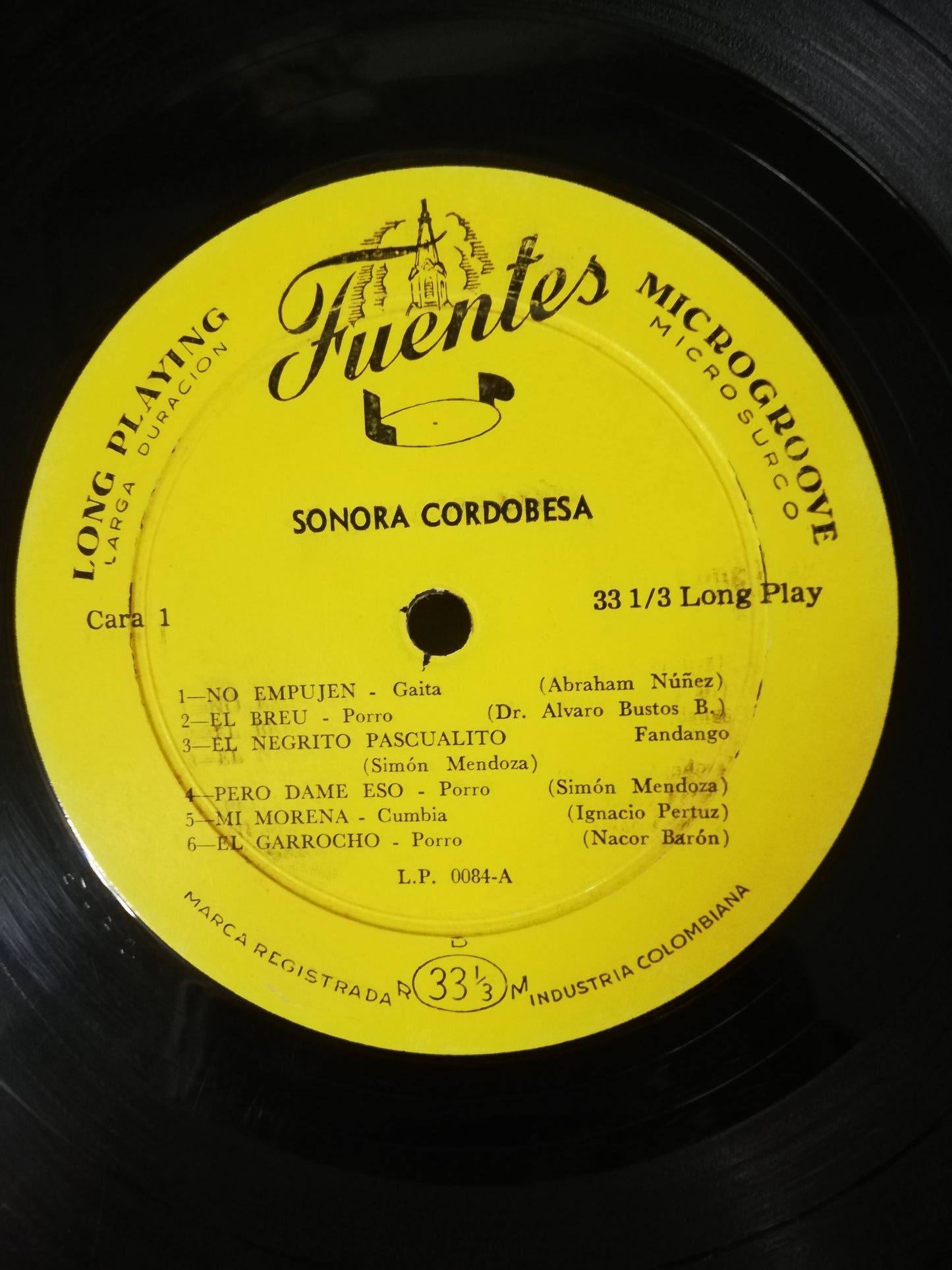 LP LA SONORA CORDOBESA - LA SONORA CORDOBESA