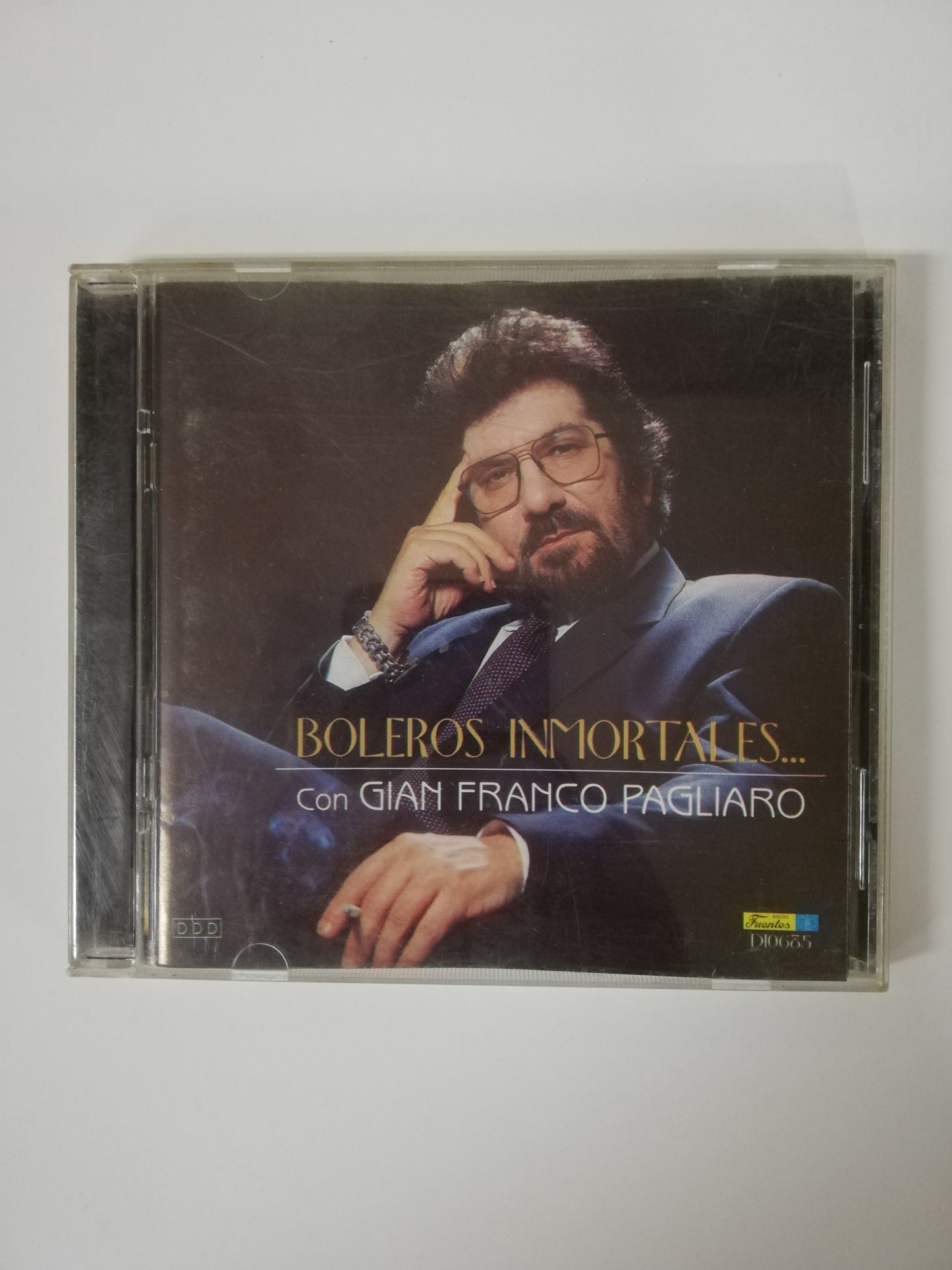 CD GIAN FRANCO PAGLIARO - BOLEROS INMORTALES