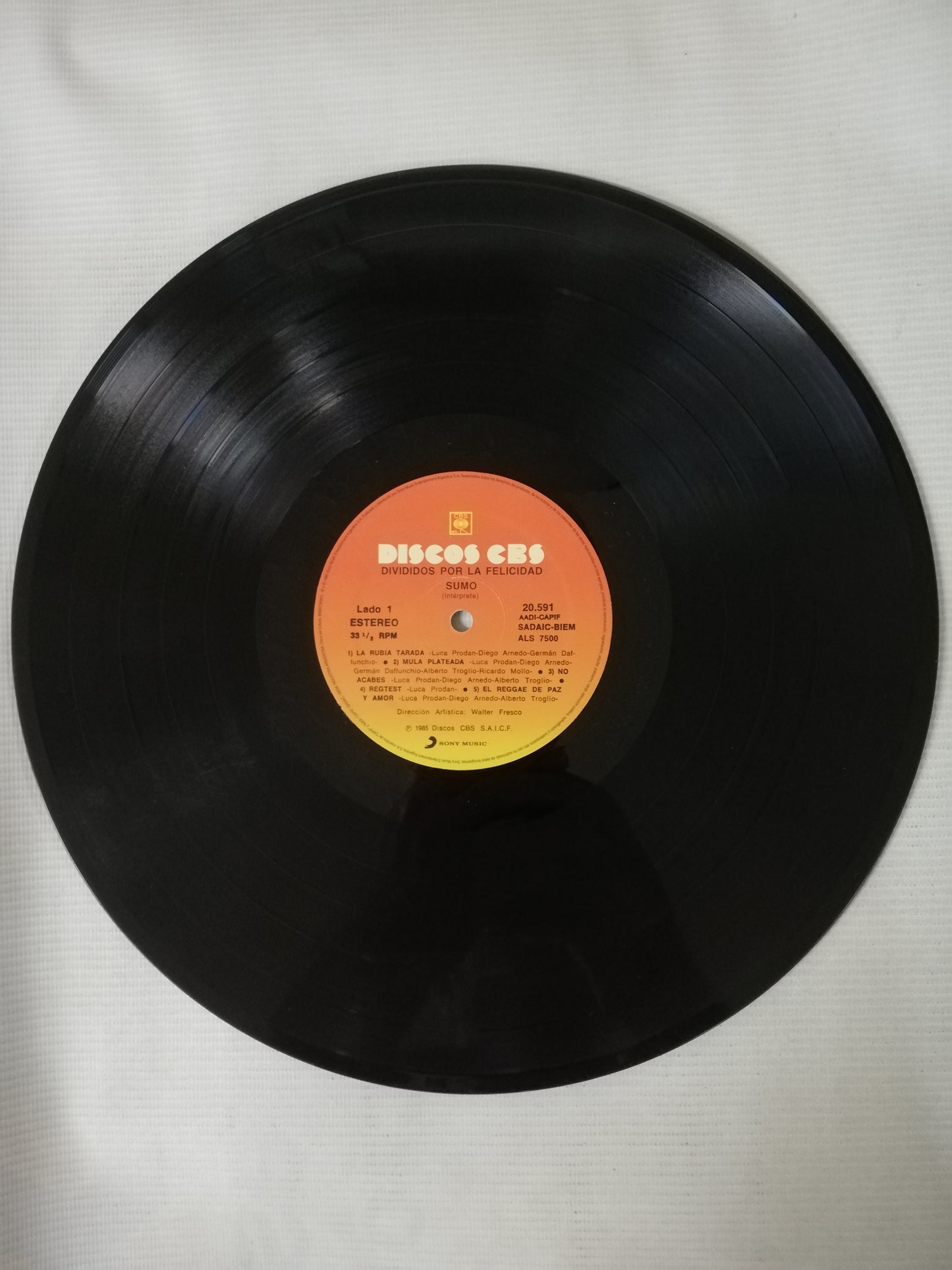 LP SUMO - DIVIDIDOS POR LA FELICIDAD
