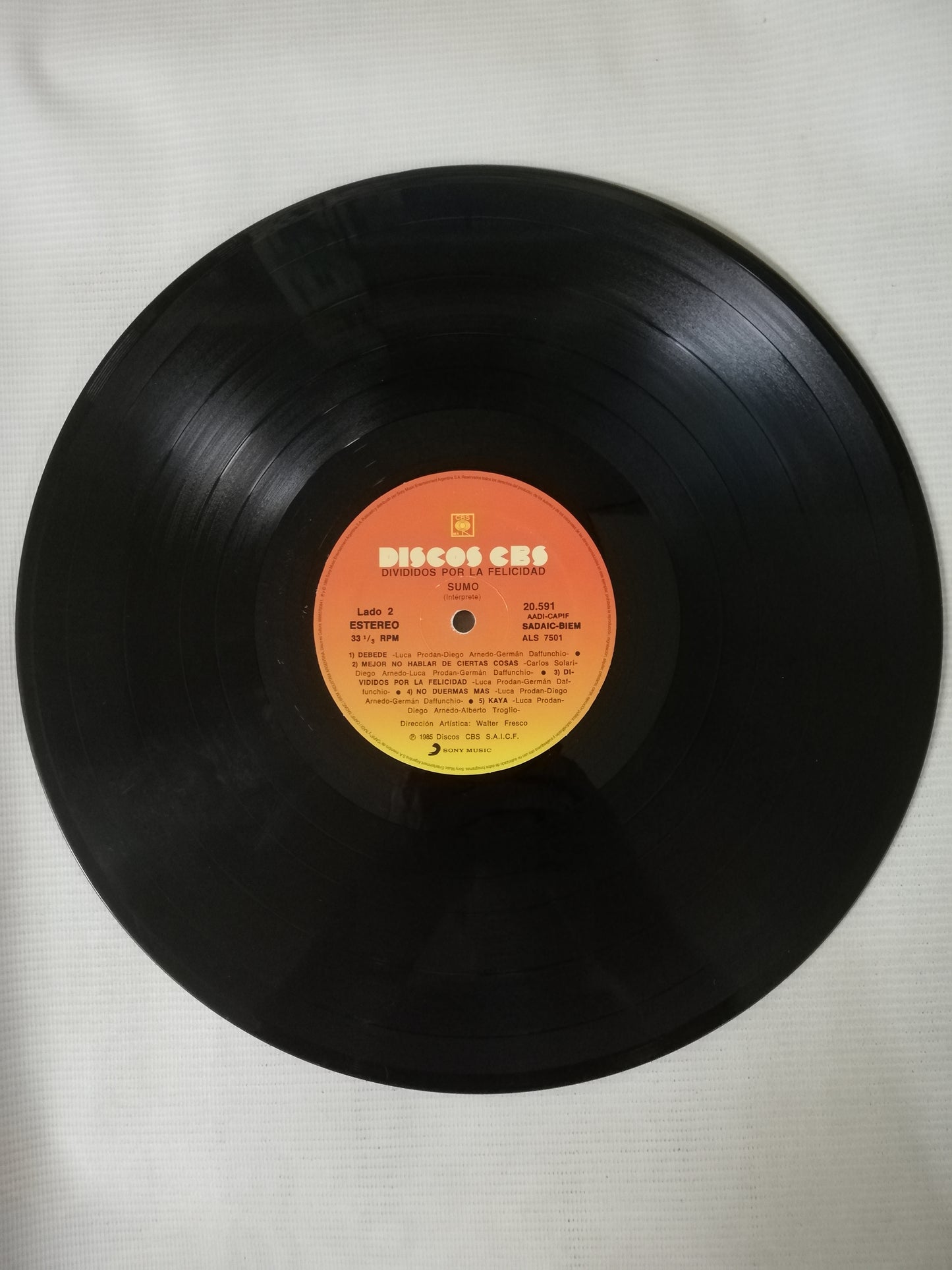 LP SUMO - DIVIDIDOS POR LA FELICIDAD