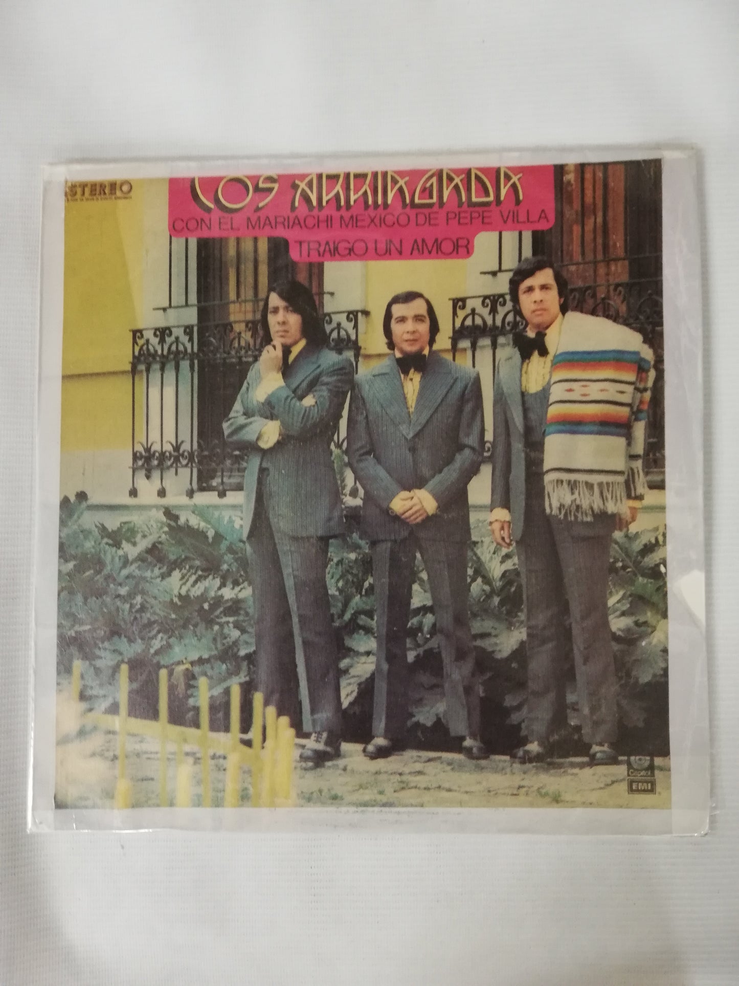 LP LOS ARRIAGADA - LOS ARRIAGADA CON EL MARIACHI MEXICO DE PEPE VILLA