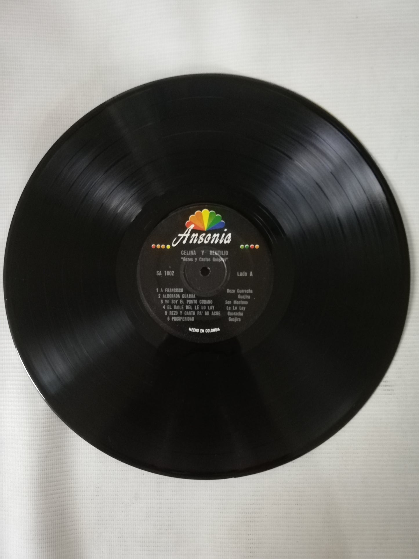 LP CELINA Y REUTILIO - REZOS Y CANTOS GUAJIROS