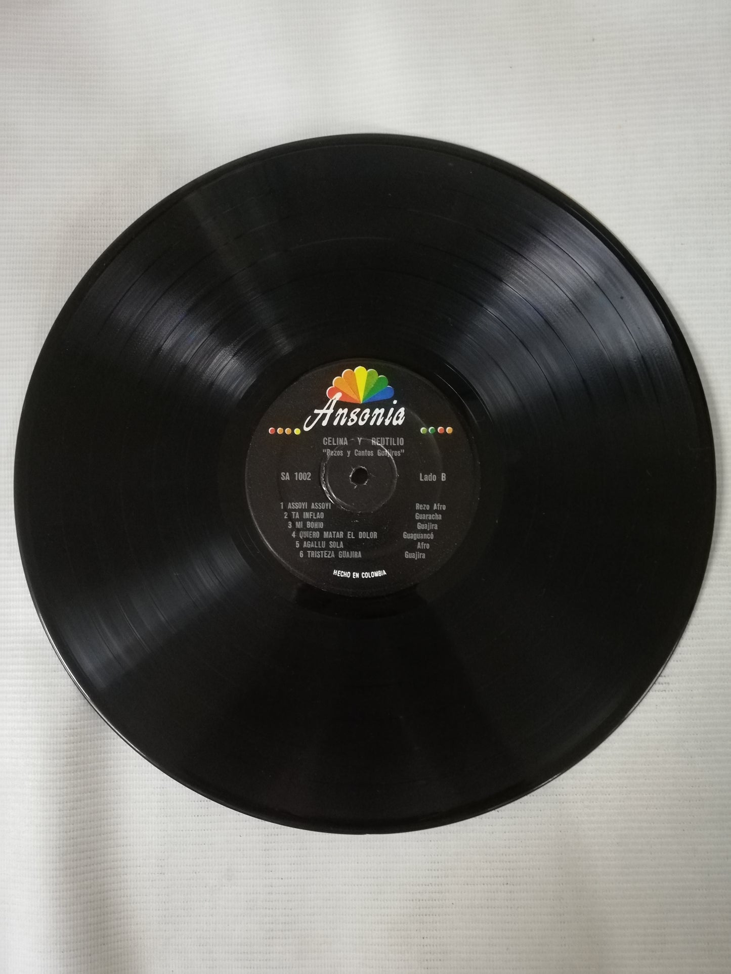 LP CELINA Y REUTILIO - REZOS Y CANTOS GUAJIROS