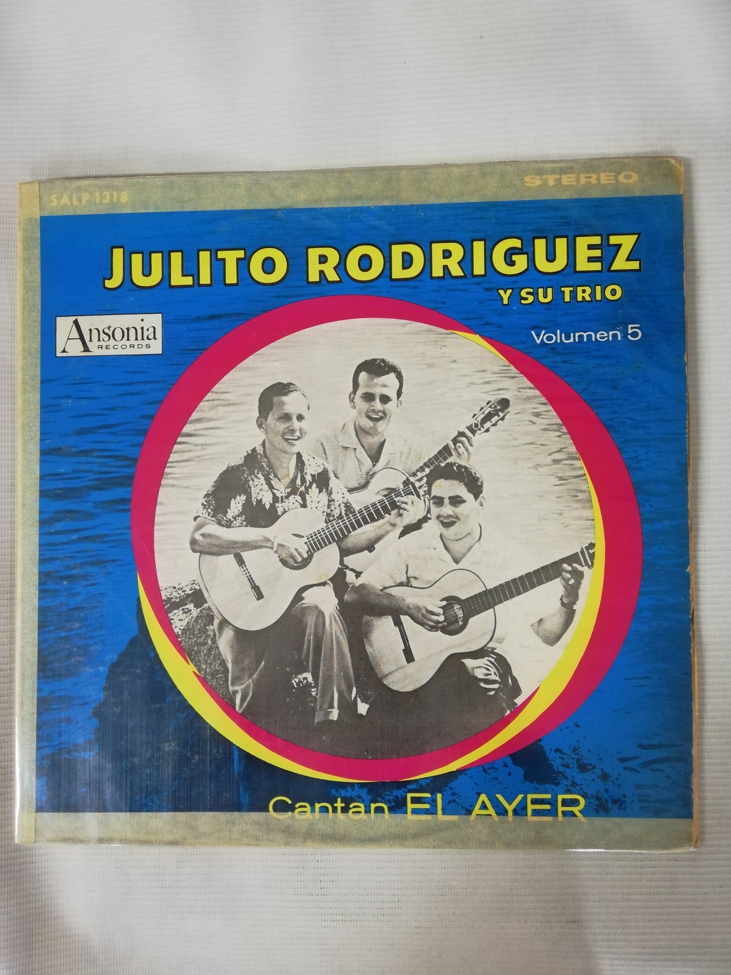 LP JULITO RODRIGUEZ Y SU TRIO - CANTANDO AL AYER VOL. 5