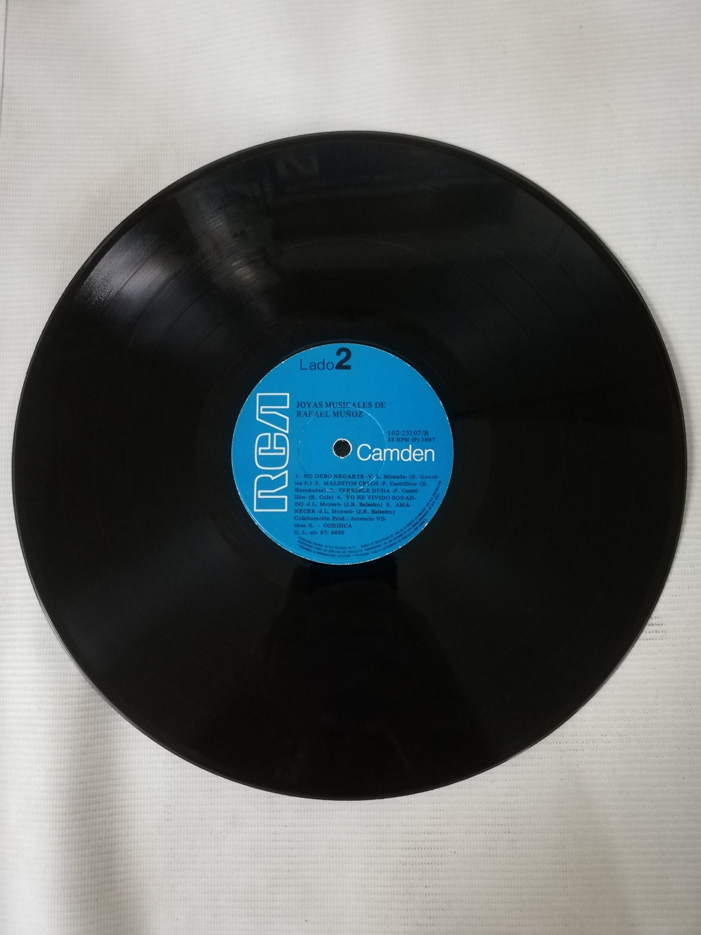 LP RAFAEL MUÑOZ - JOYAS MUSICALES DE RAFAEL MUÑOZ