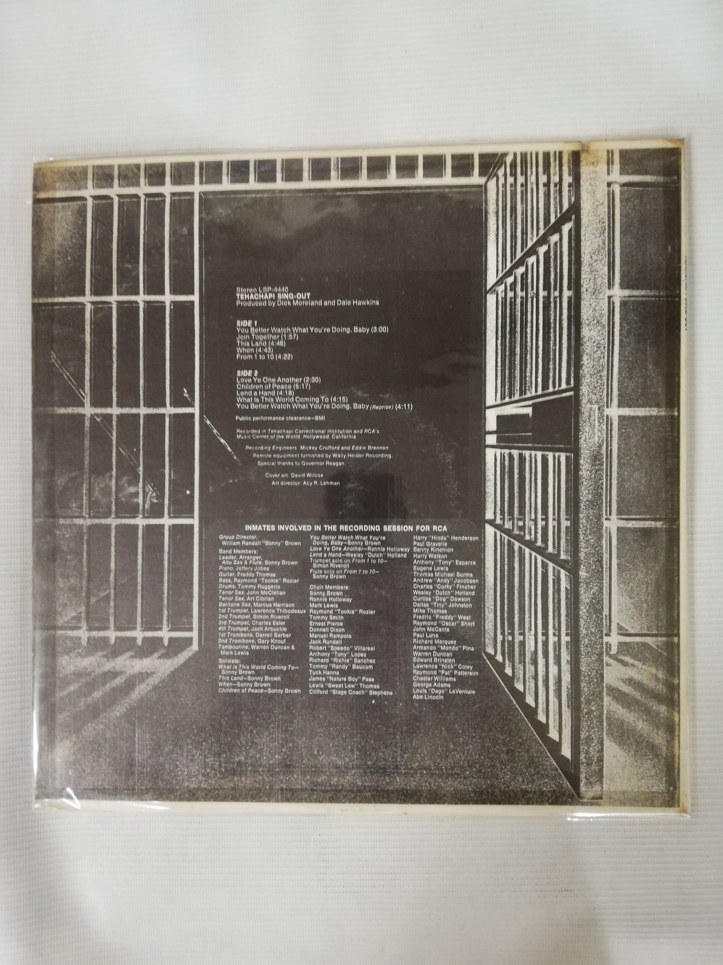 LP TEHACHAPI - SING-OUT