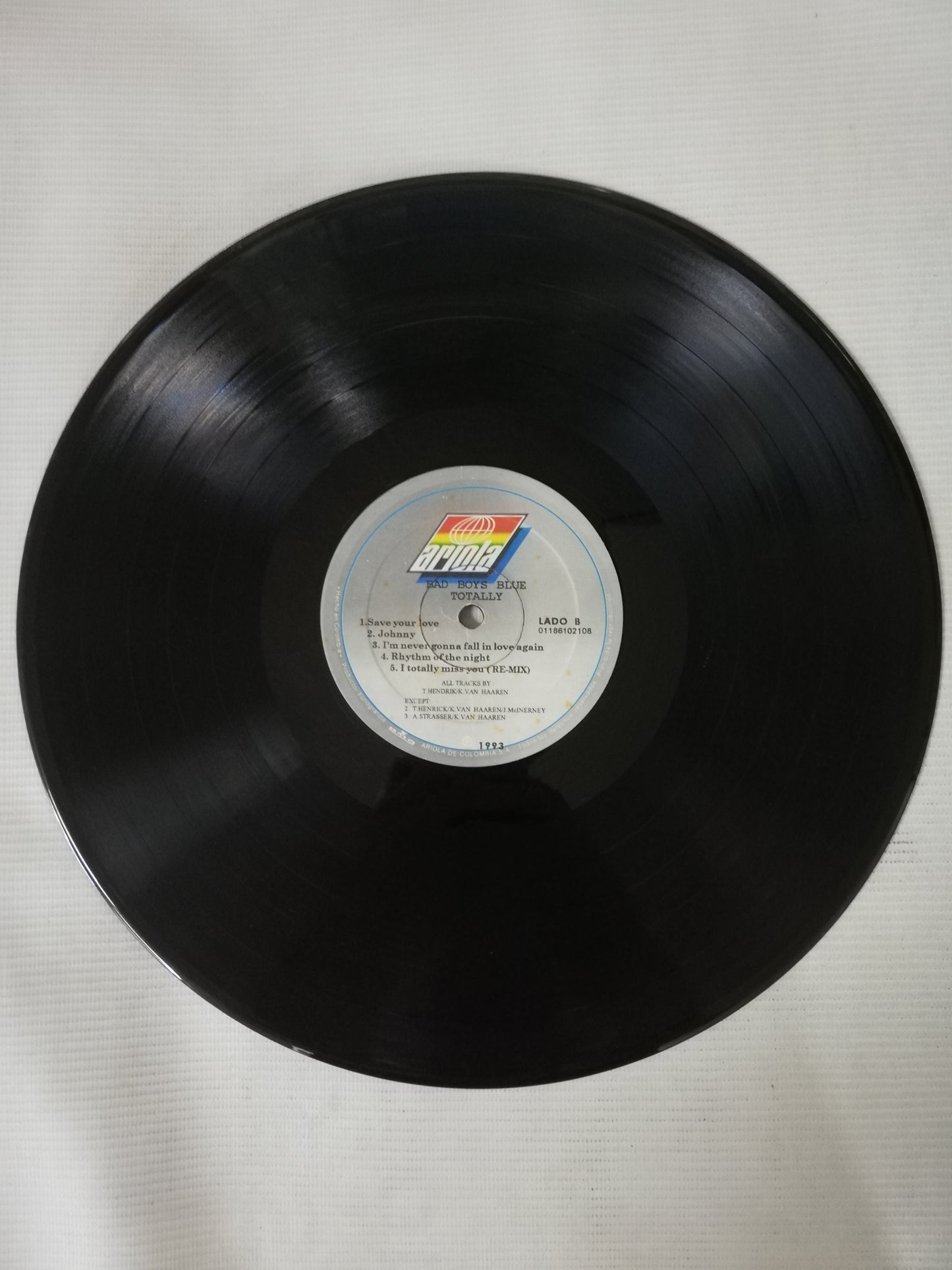 LP BAD BOYS BLUE - TOTALLY