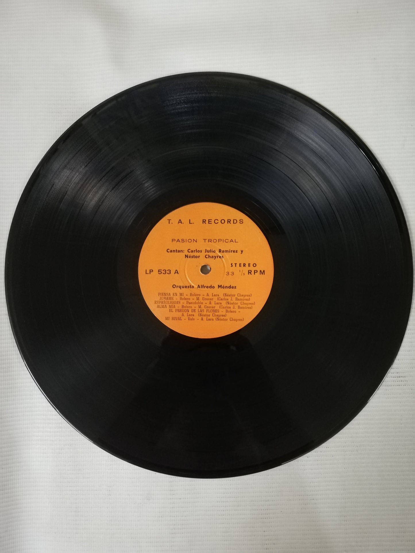 LP CARLOS JULIO RAMIREZ Y NESTOR CHAYRES - PASIÓN TROPICAL