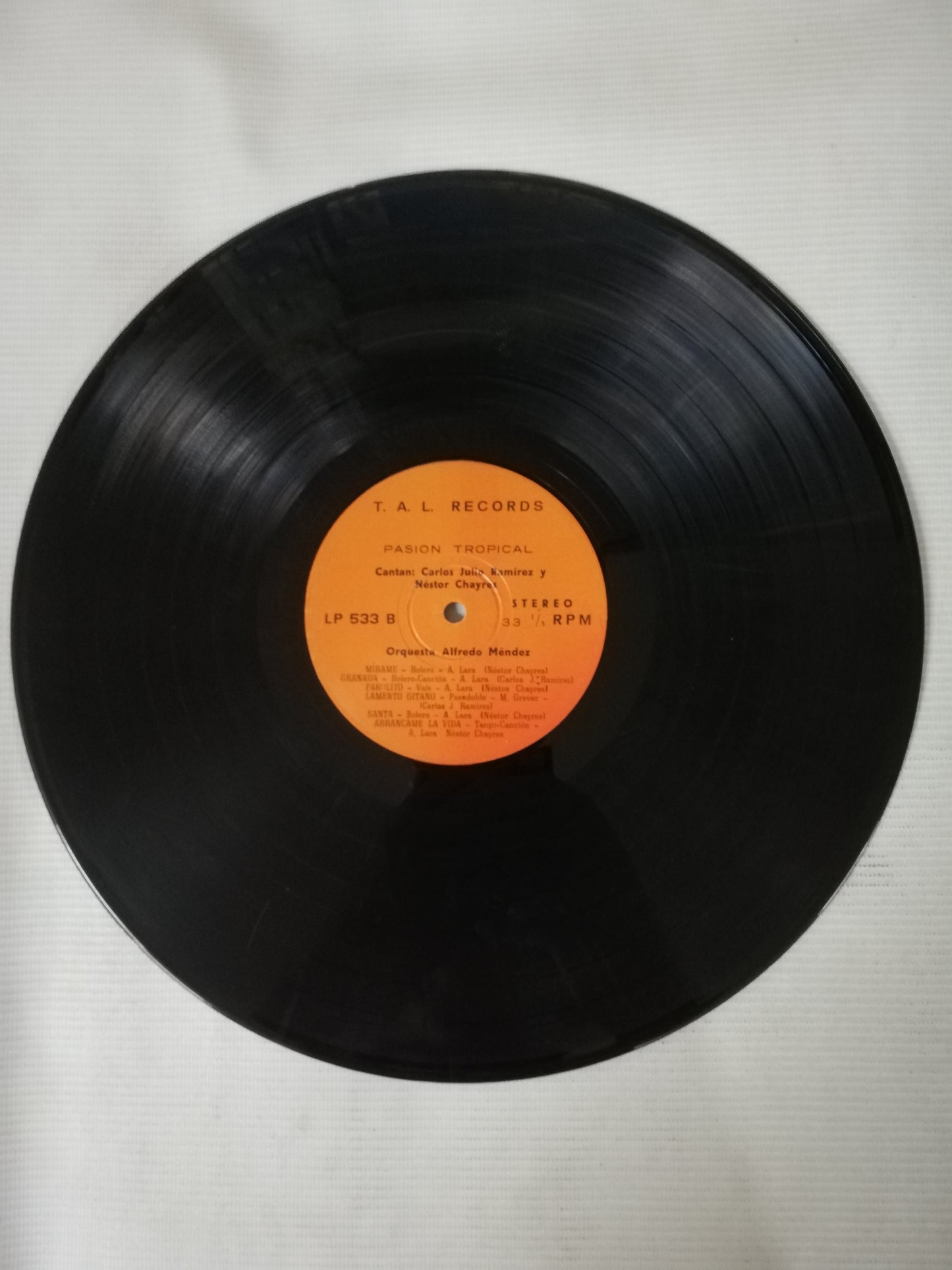 LP CARLOS JULIO RAMIREZ Y NESTOR CHAYRES - PASIÓN TROPICAL