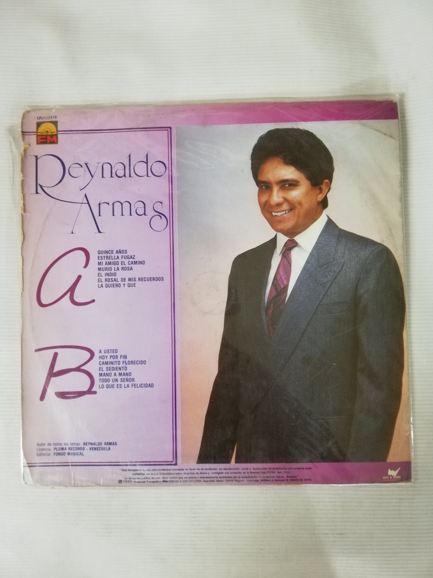 LP REYNALDO ARMAS - LAS 14 CLÁSICAS DE REYNALDO ARMAS