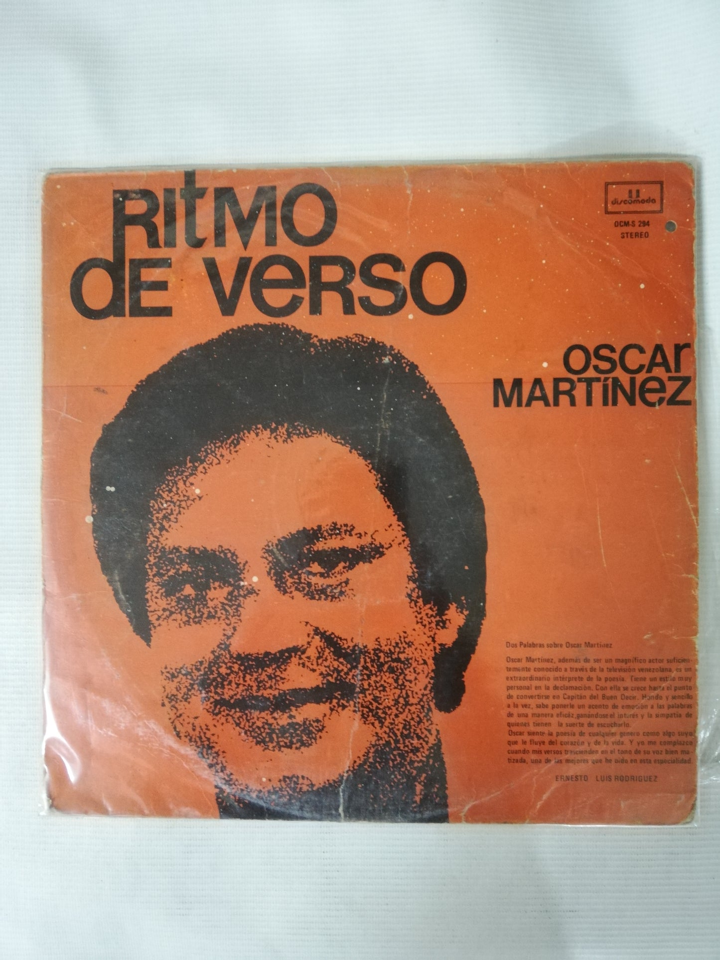 LP OSCAR MARTINEZ - RITMO DE VERSO