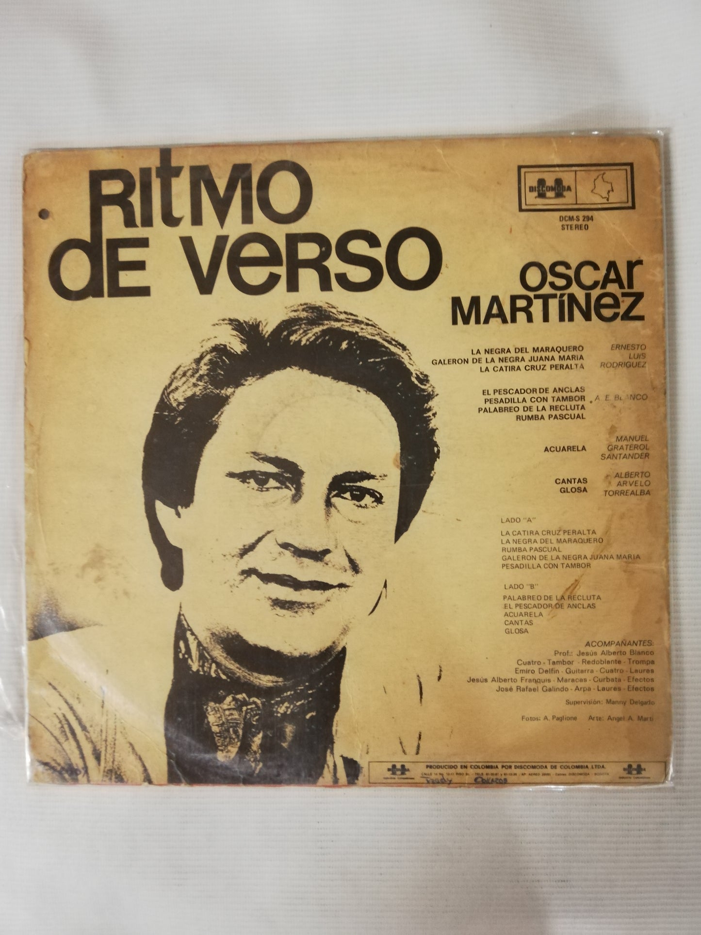 LP OSCAR MARTINEZ - RITMO DE VERSO