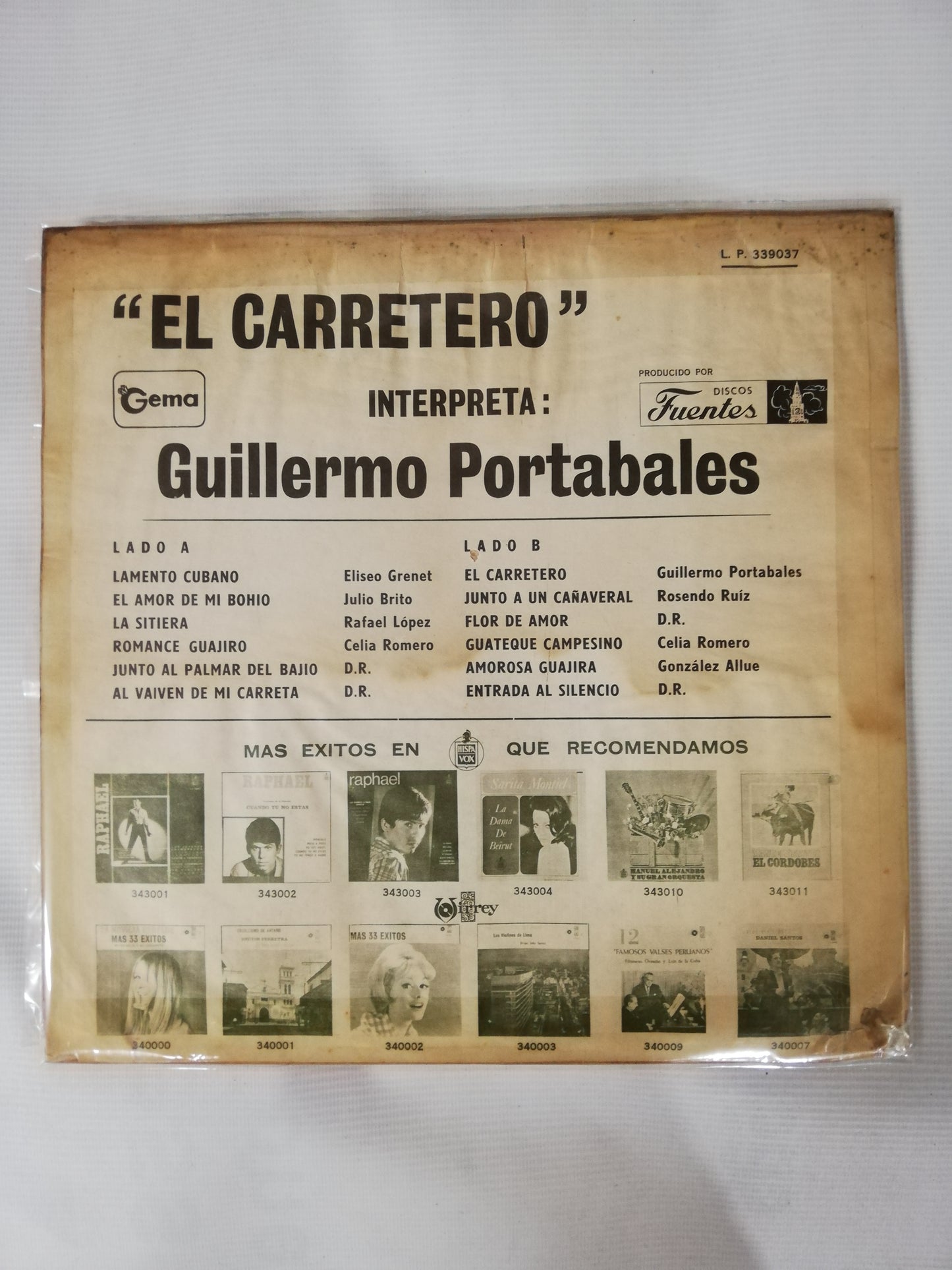 LP GUILLERMO PORTABALES - EL CARRETERO