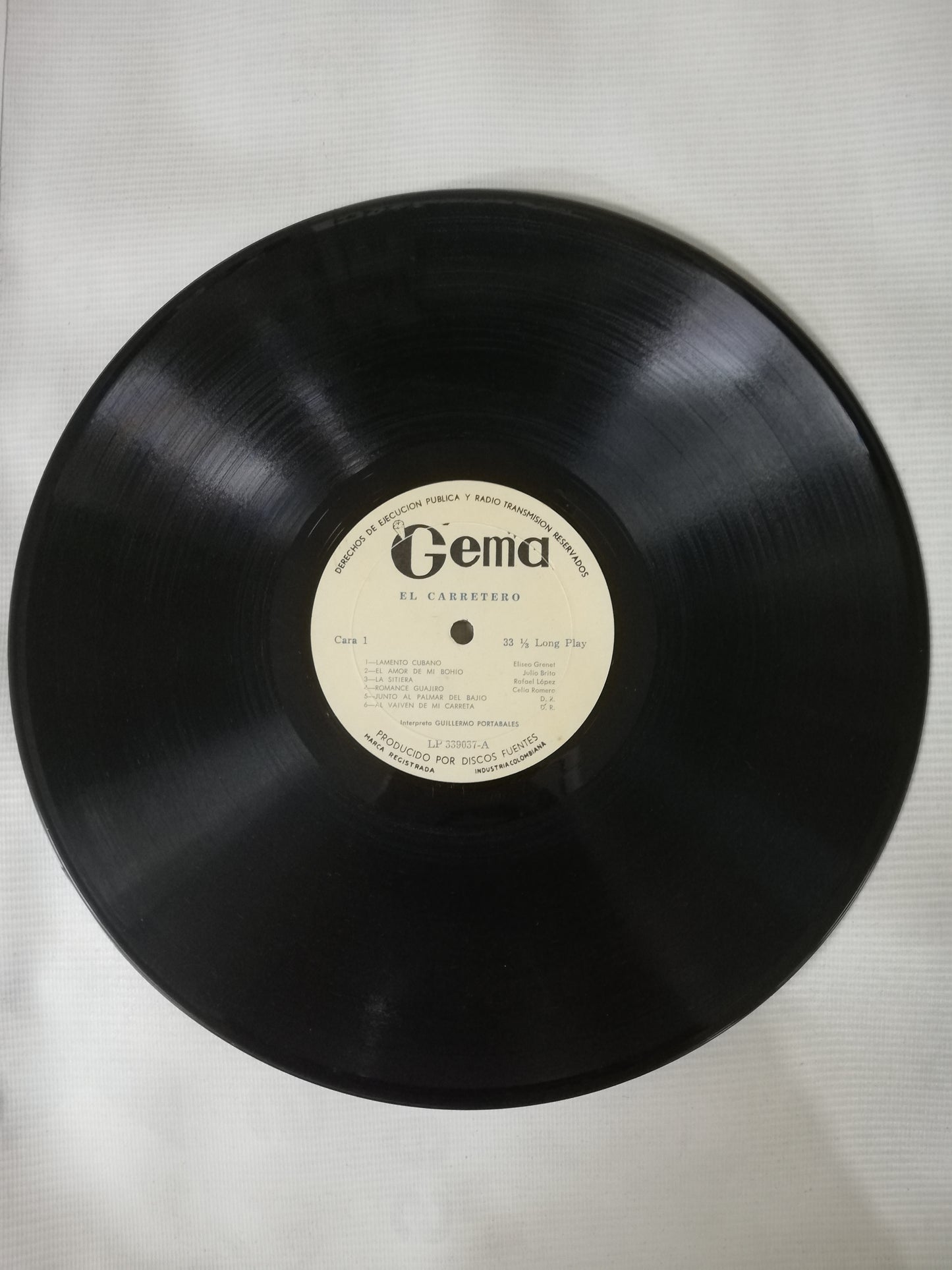 LP GUILLERMO PORTABALES - EL CARRETERO