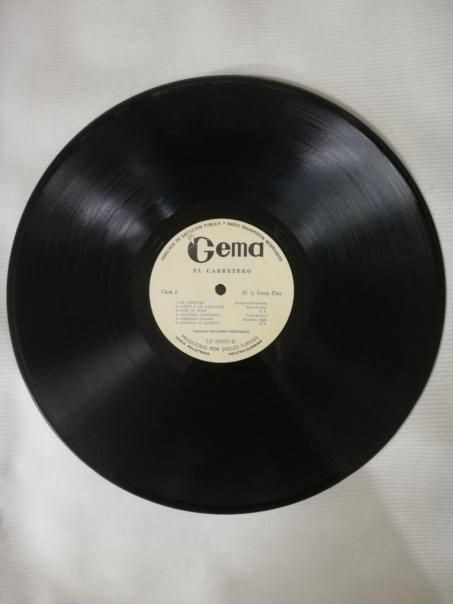 LP GUILLERMO PORTABALES - EL CARRETERO