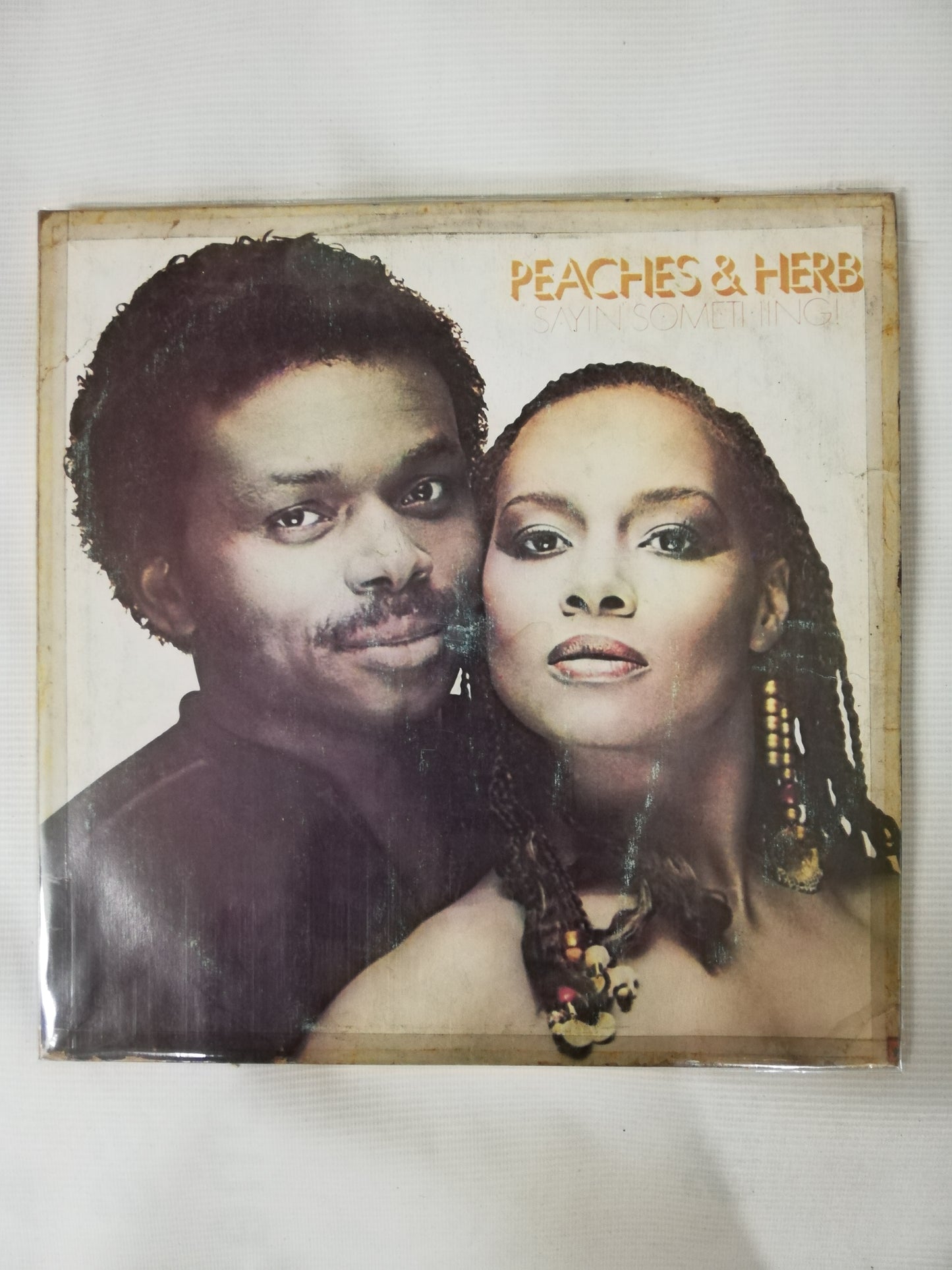LP PEACHES & HERB - SAYIN´ SOMETHING!