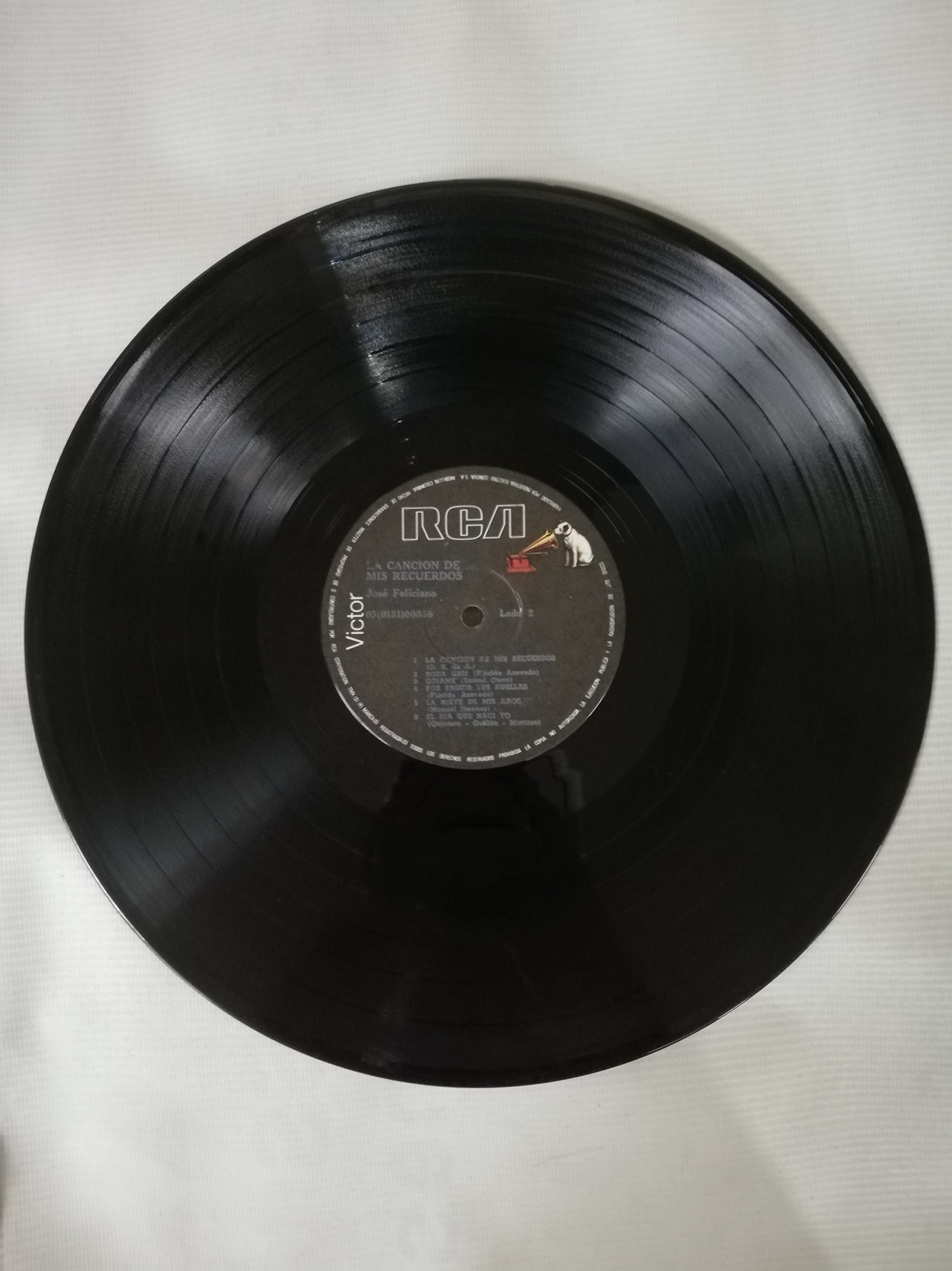 LP JOSÉ FELICIANO - LA CANCIÓN DE MIS RECUERDOS