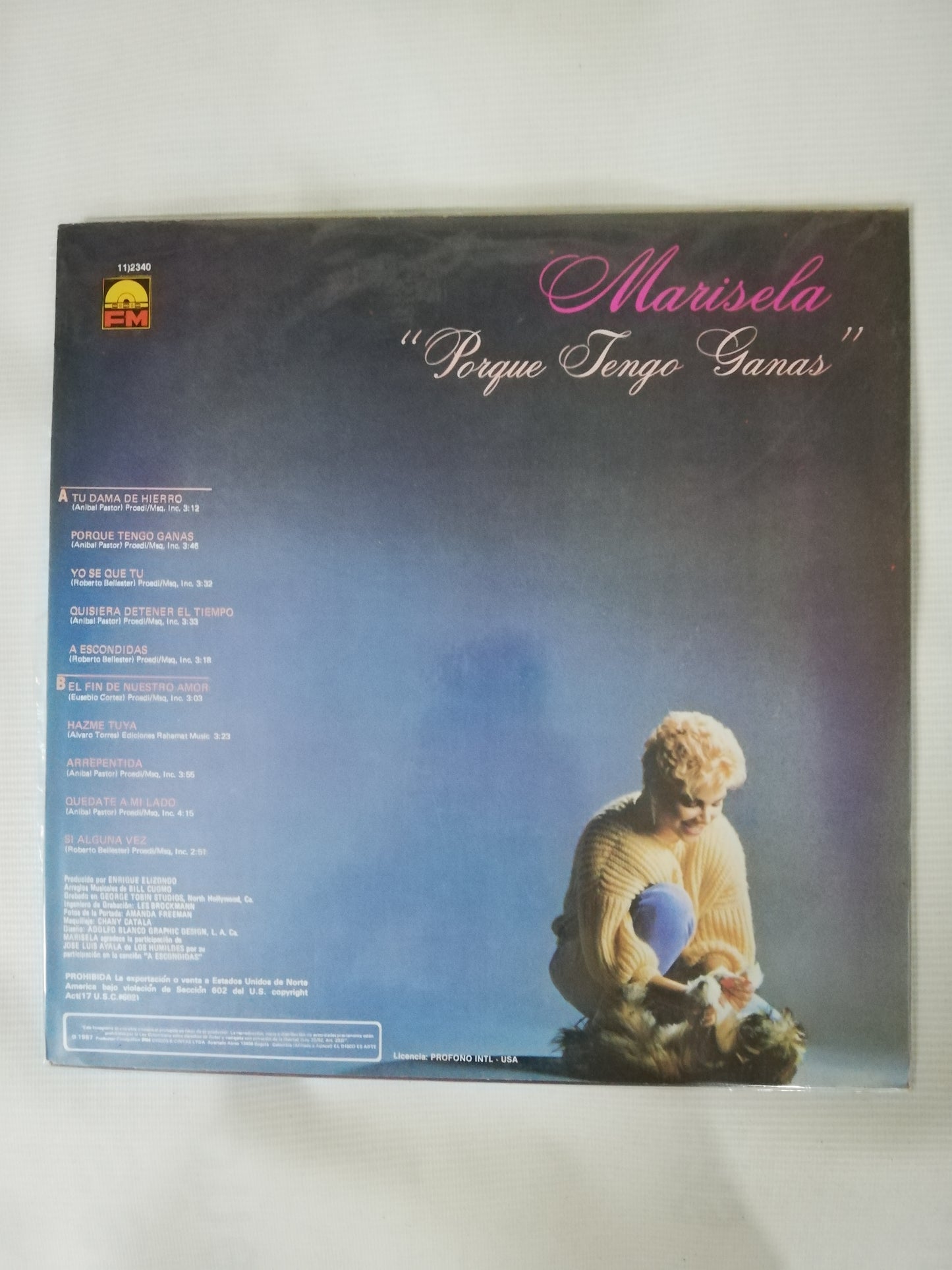 LP MARISELA - PORQUE TENGO GANAS