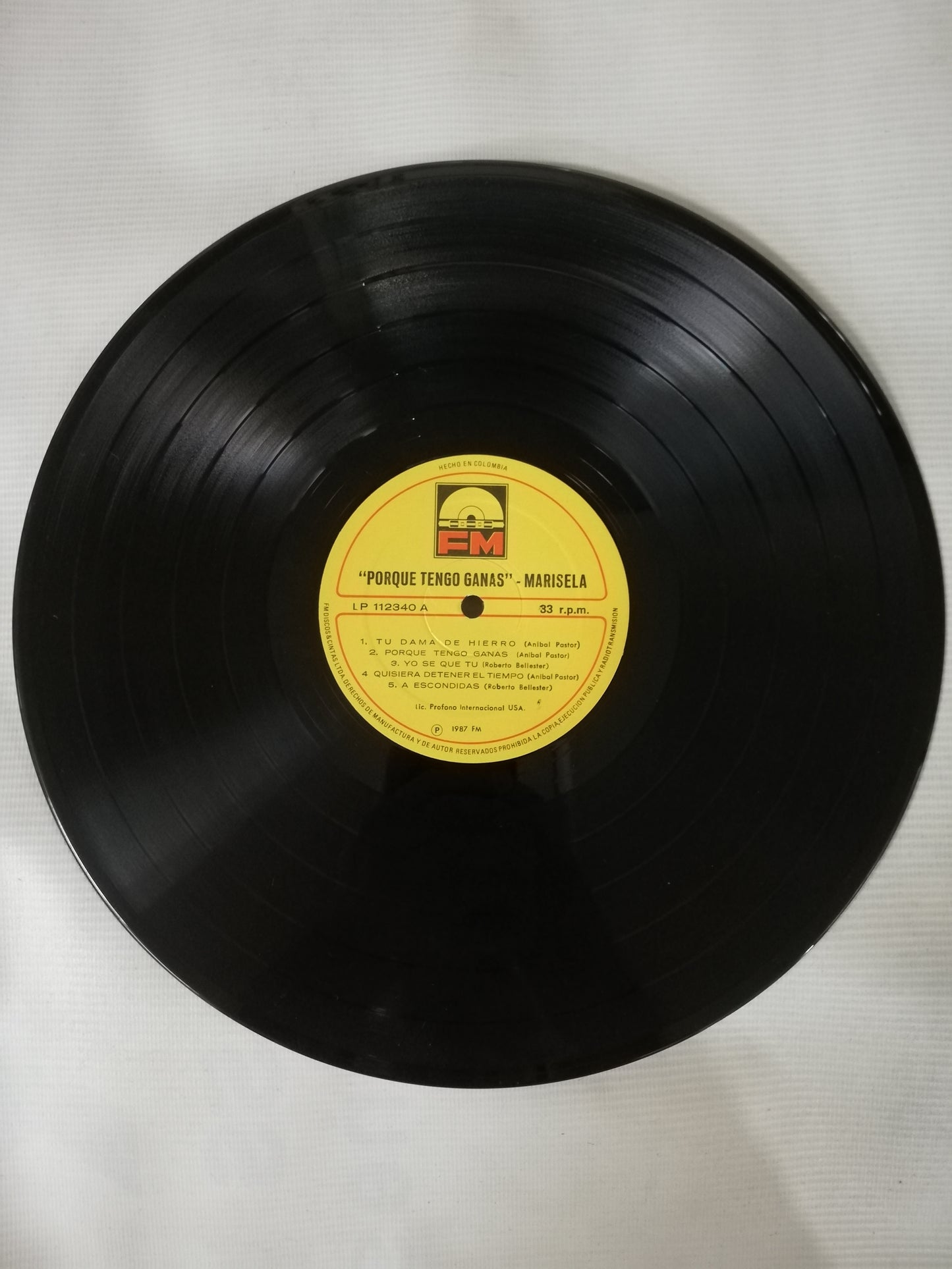 LP MARISELA - PORQUE TENGO GANAS